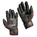 Journey Tech-Vent Premium Leather Men's Breathable Touchscreen Motorcycle Gloves-1