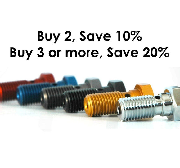 Spiegler Double Banjo Bolt 10X1.25 - Buy More and Save!