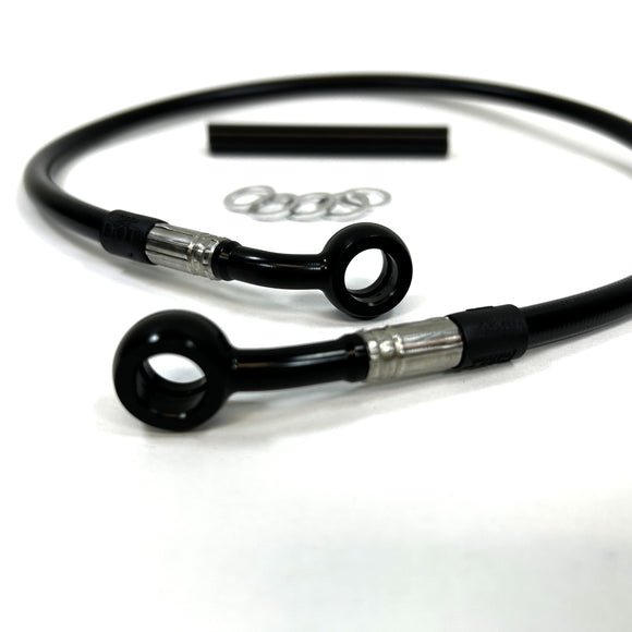 Spiegler Brake Line Kit:1 Front Line Black - Orig for 1992-1995 BMW K75 Open Box