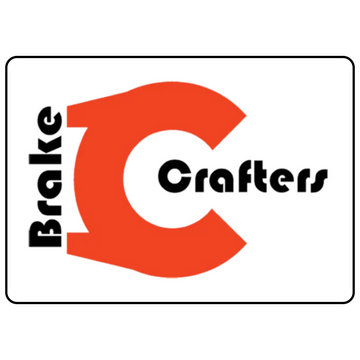 BrakeCrafters Sticker - 3" x 2"