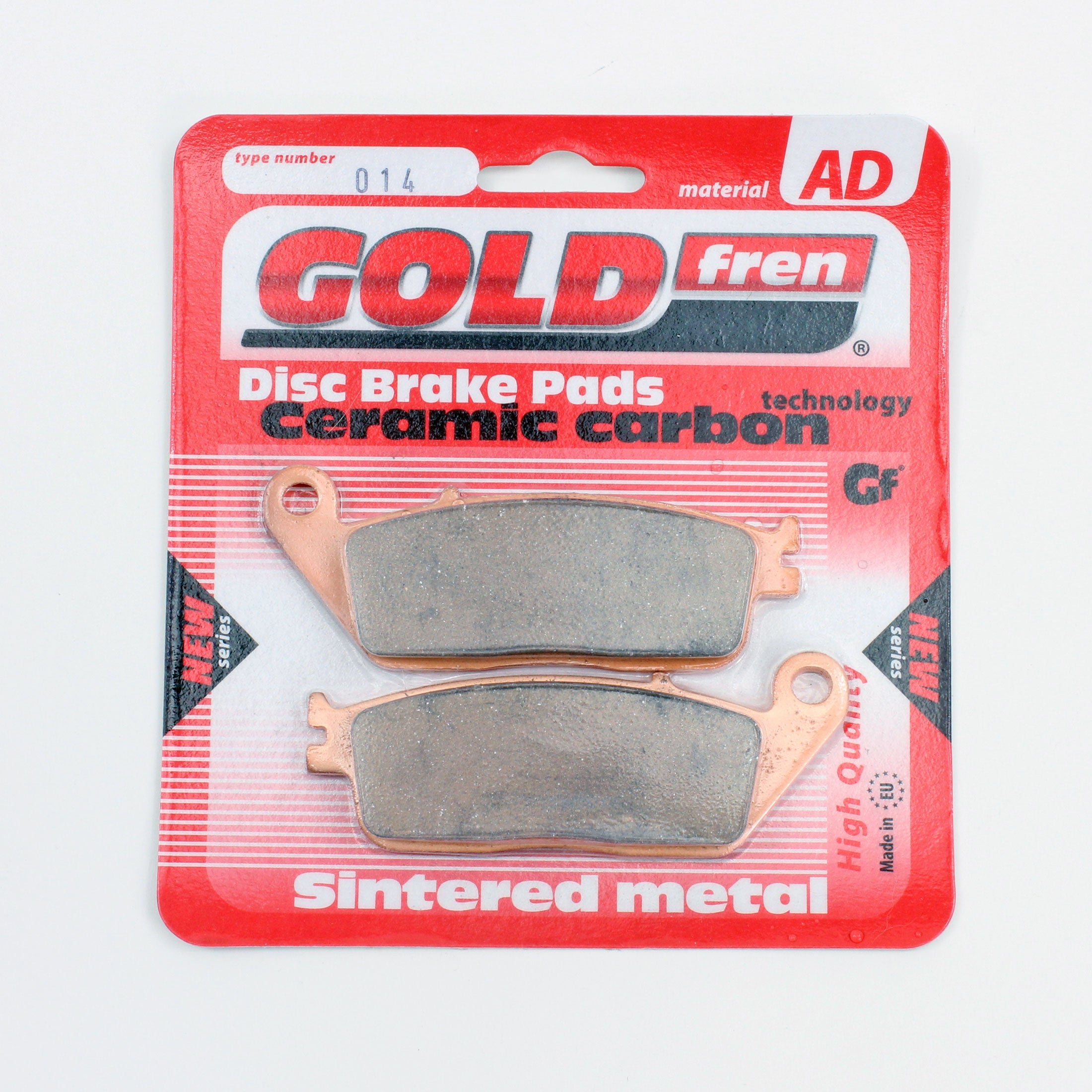 Gold Fren AD-014 Ceramic Brake Pads for Honda, Triumph & Buell - 0