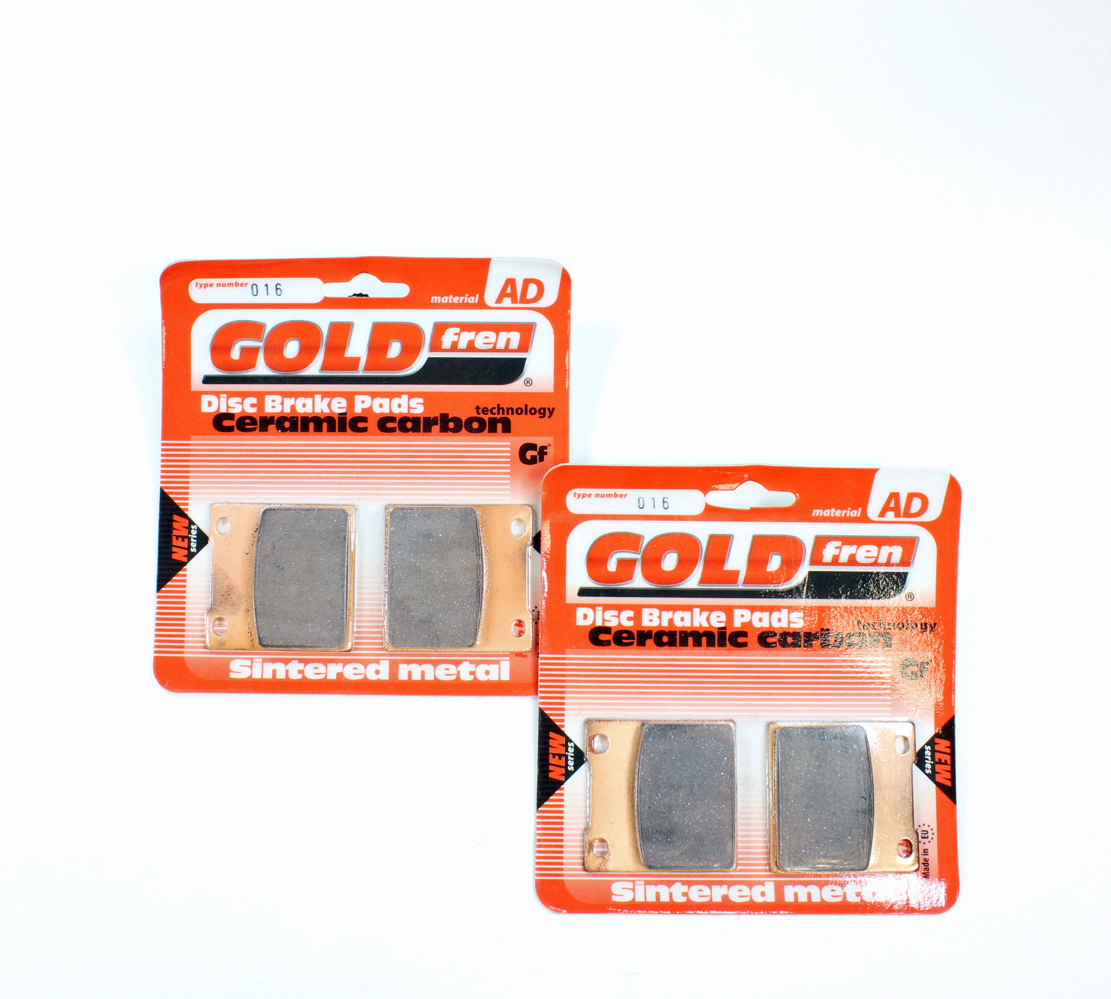 GoldFren Brake Pad Set AD Ceramic  for 1986-1987 Suzuki GSXR750-Rear