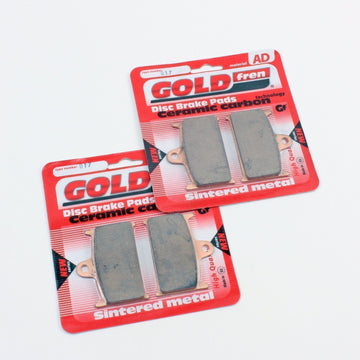 GoldFren Brake Pad Set AD Ceramic  for 1994-2004 Triumph Speed Triple-Front