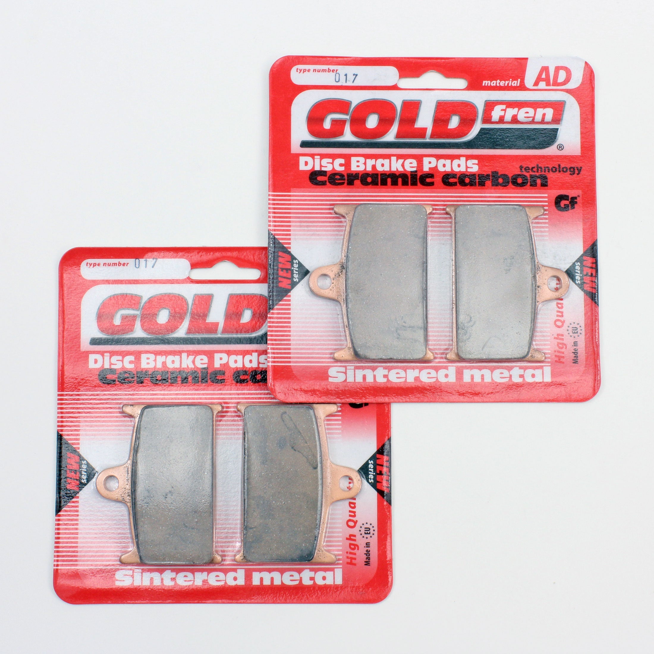 Goldfren AD-017 Front Ceramic Brake Pads-2 Pairs - 0