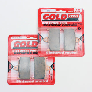 Brake Pads by Craft T4 for 2005-2008 Kawasaki ZZR600-Front