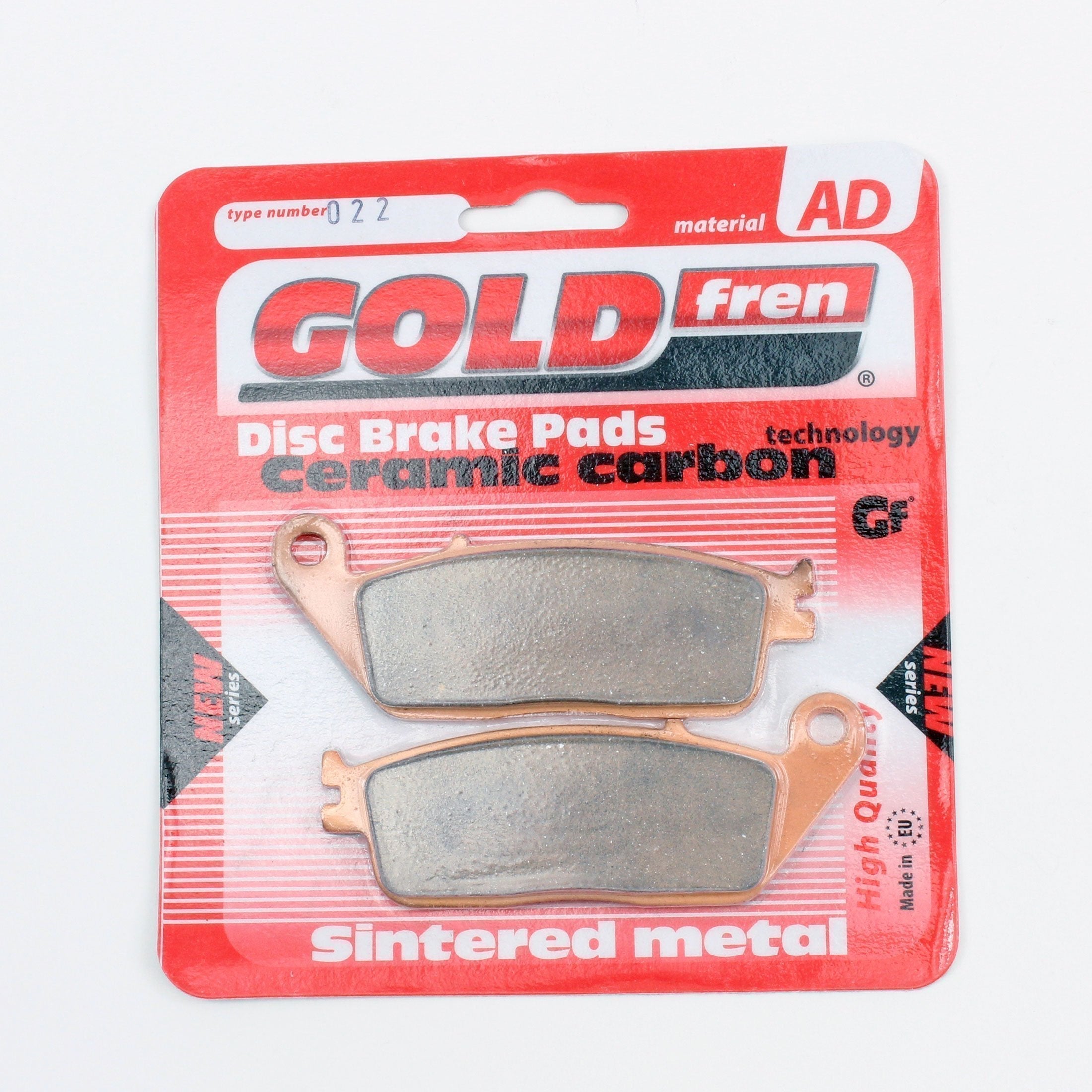 GoldFren Brake Pads AD Ceramic  for 2018-2020 Triumph Bonneville:Speedmaster-Front