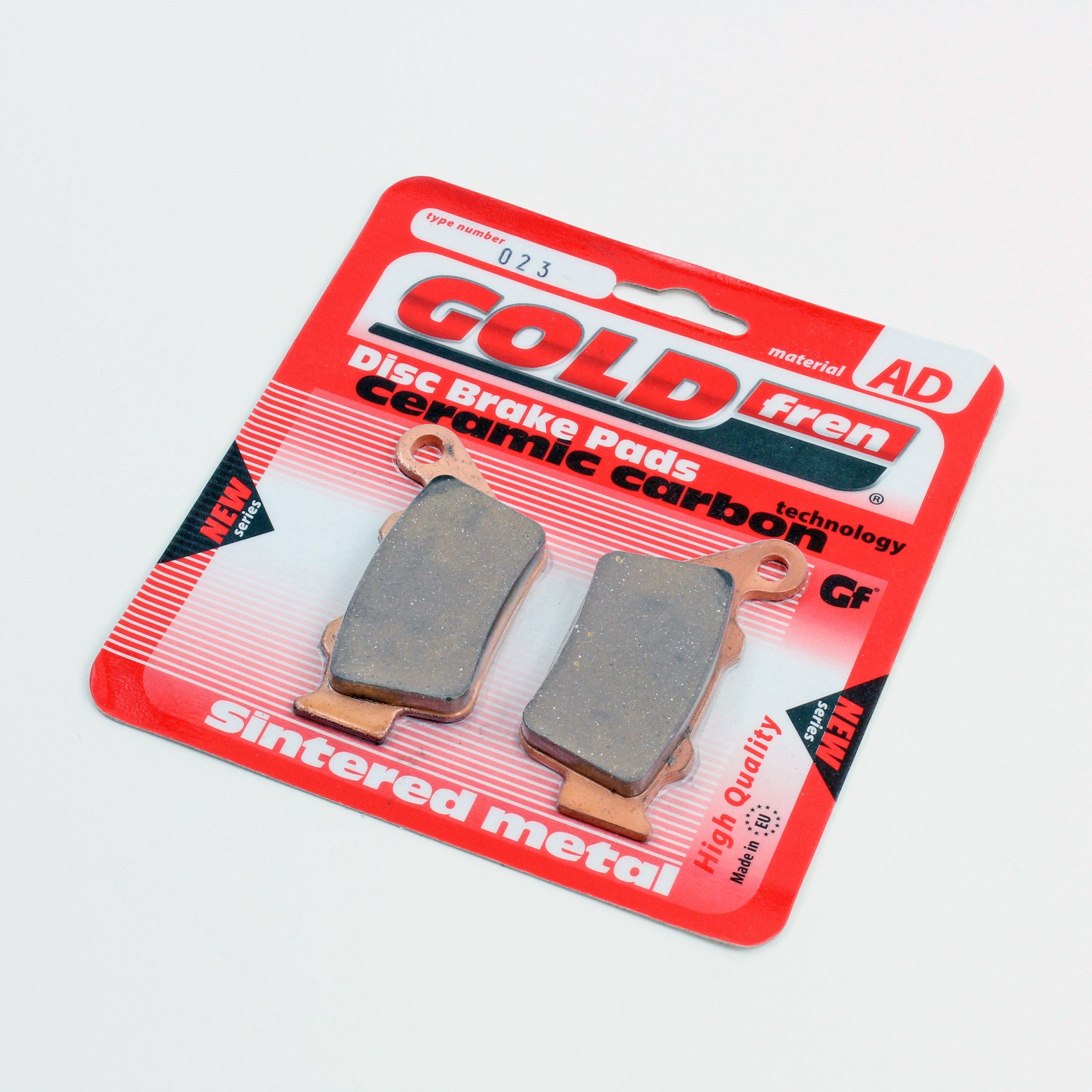 Gold Fren AD-023 Ceramic Brake Pads-1 Pair for Rear calipers