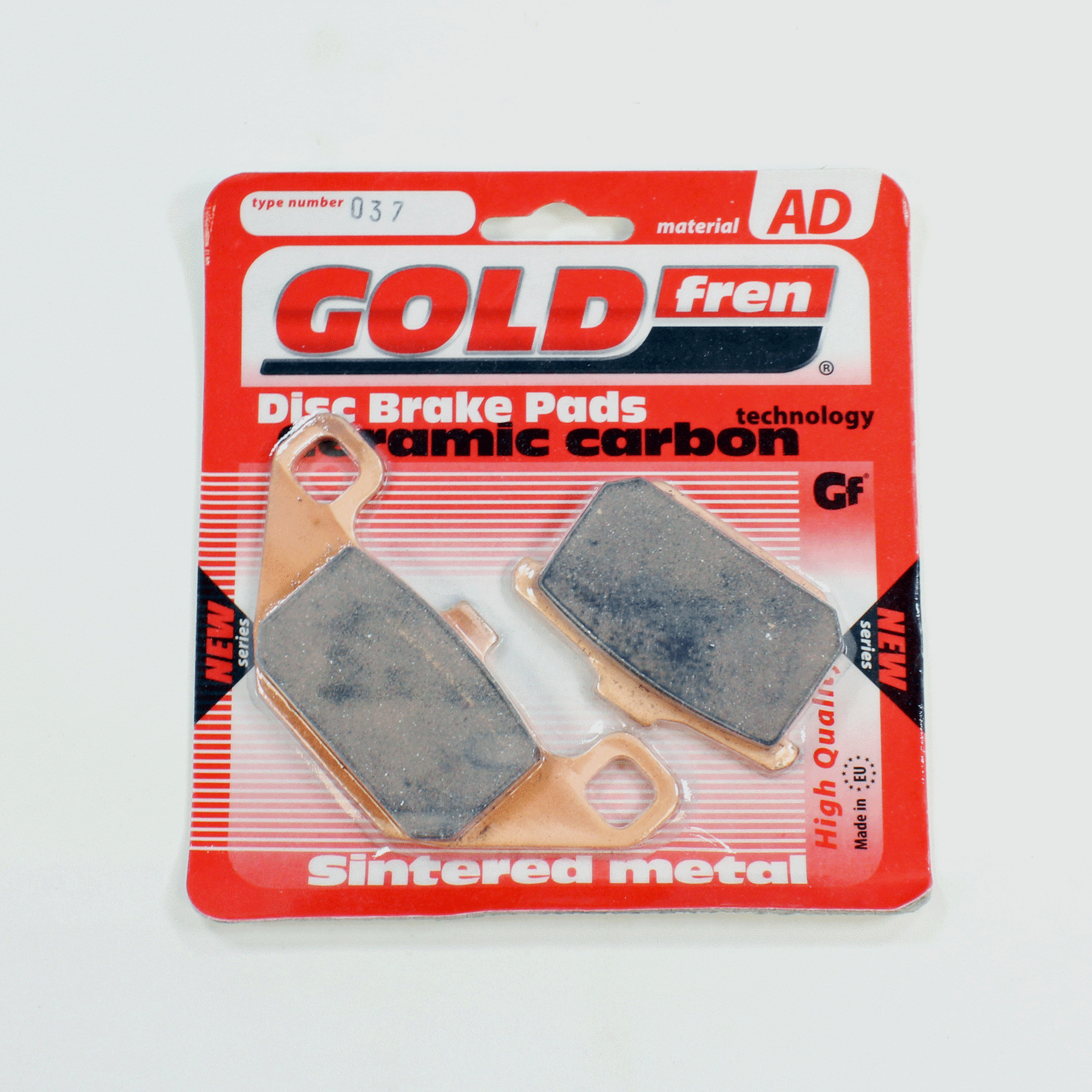 GoldFren Brake Pads AD Ceramic  for 1994-2006 Kawasaki Concours 1000:ZG1000A-Front & Rear