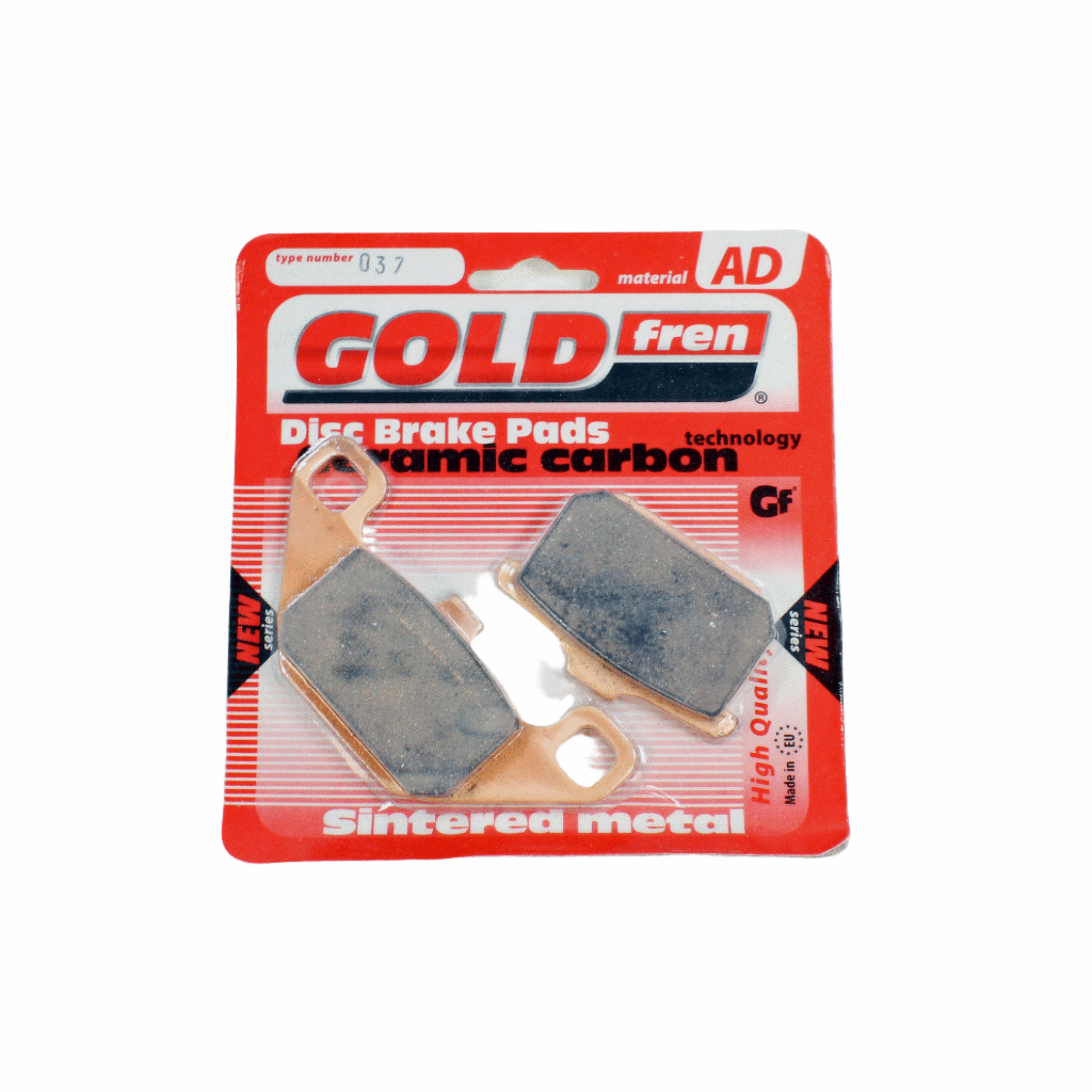 GoldFren Brake Pads AD Ceramic  for 1984-1985 Kawasaki GPz750:ZX750E Turbo-Front & Rear