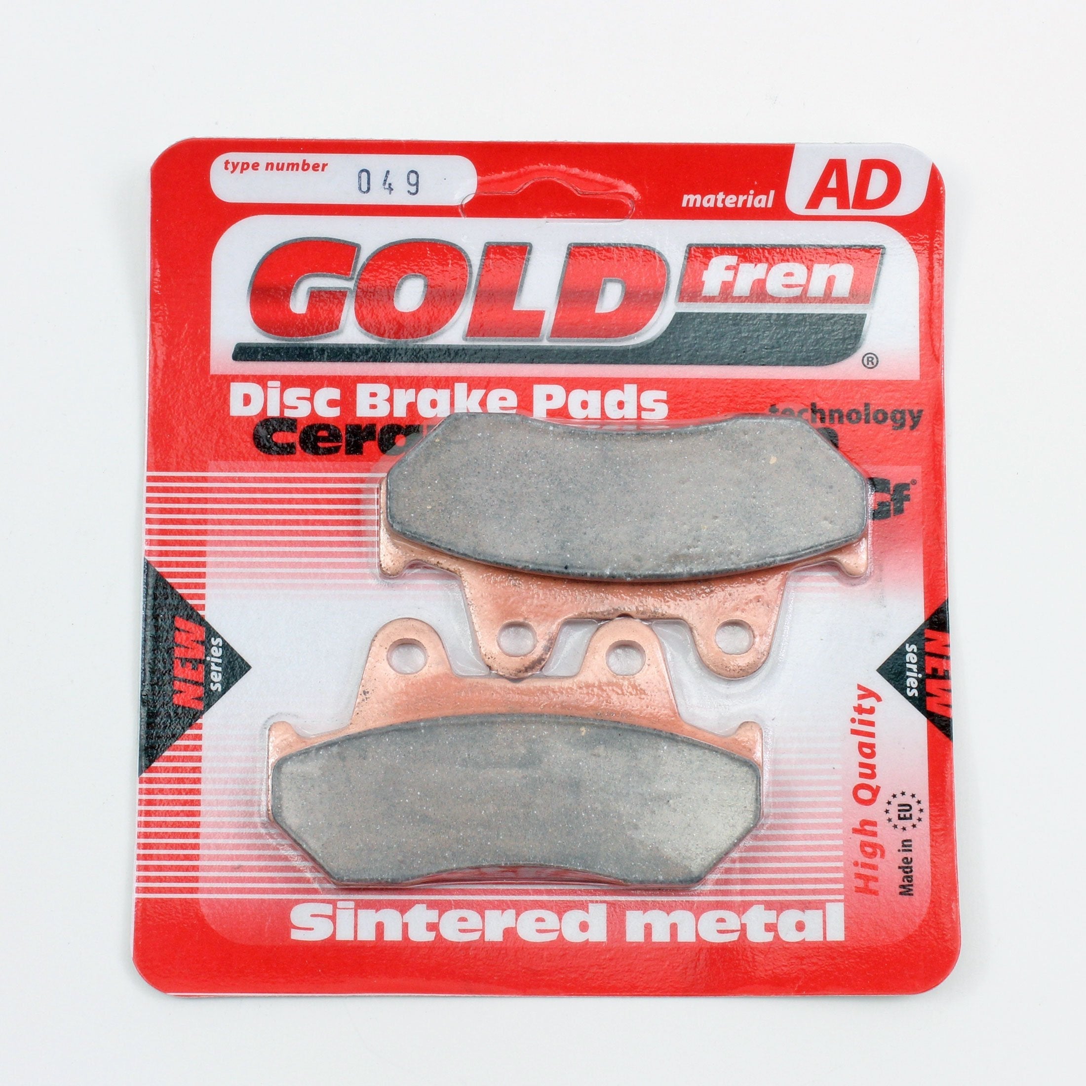 GoldFren Brake Pads AD Ceramic  for 1983-1986 Honda Shadow 500:VT500C-Front