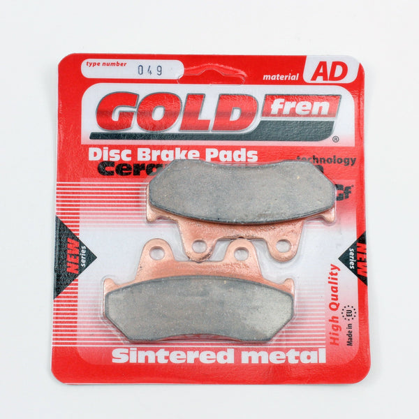 Goldfren Bremsbeläge 185 AD - Metall-keramische Beläge Für Motorrad & Motocross