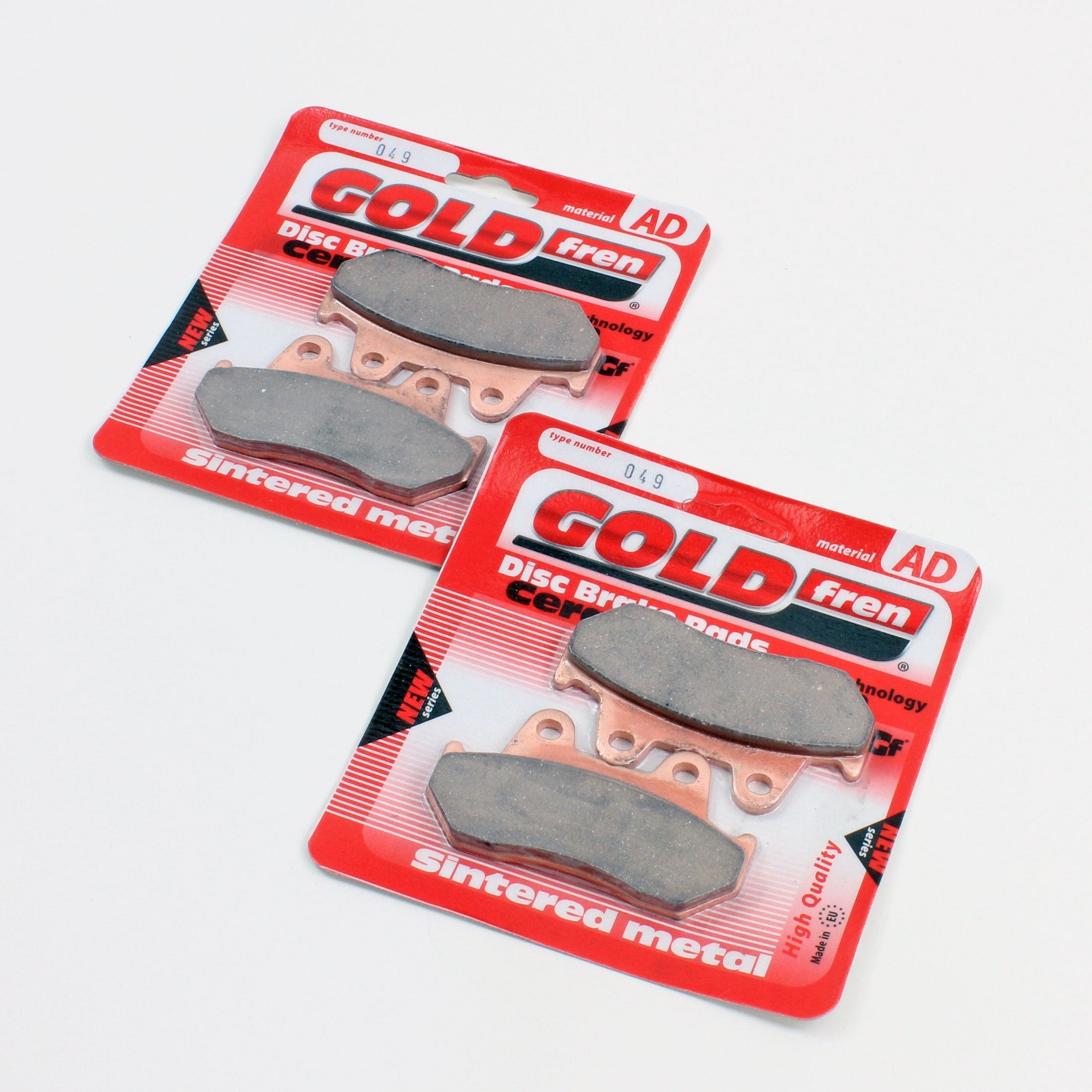 GoldFren Brake Pad Set AD Ceramic  for 1984-1986 Honda Nighthawk 700S:CB700SC-Front