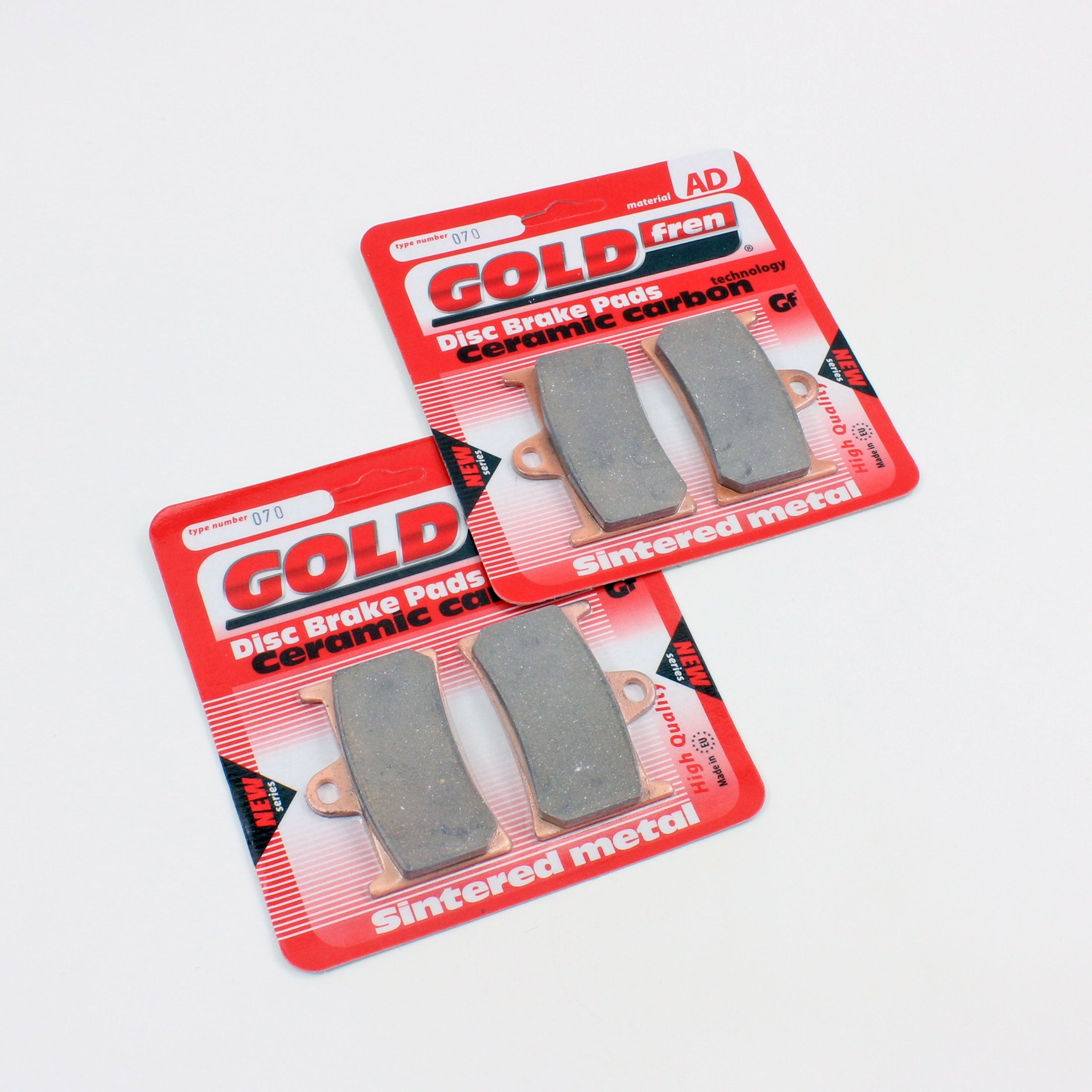 GOLDfren AD Ceramic Brake Pads AD-070 - 2 Pair Yamaha