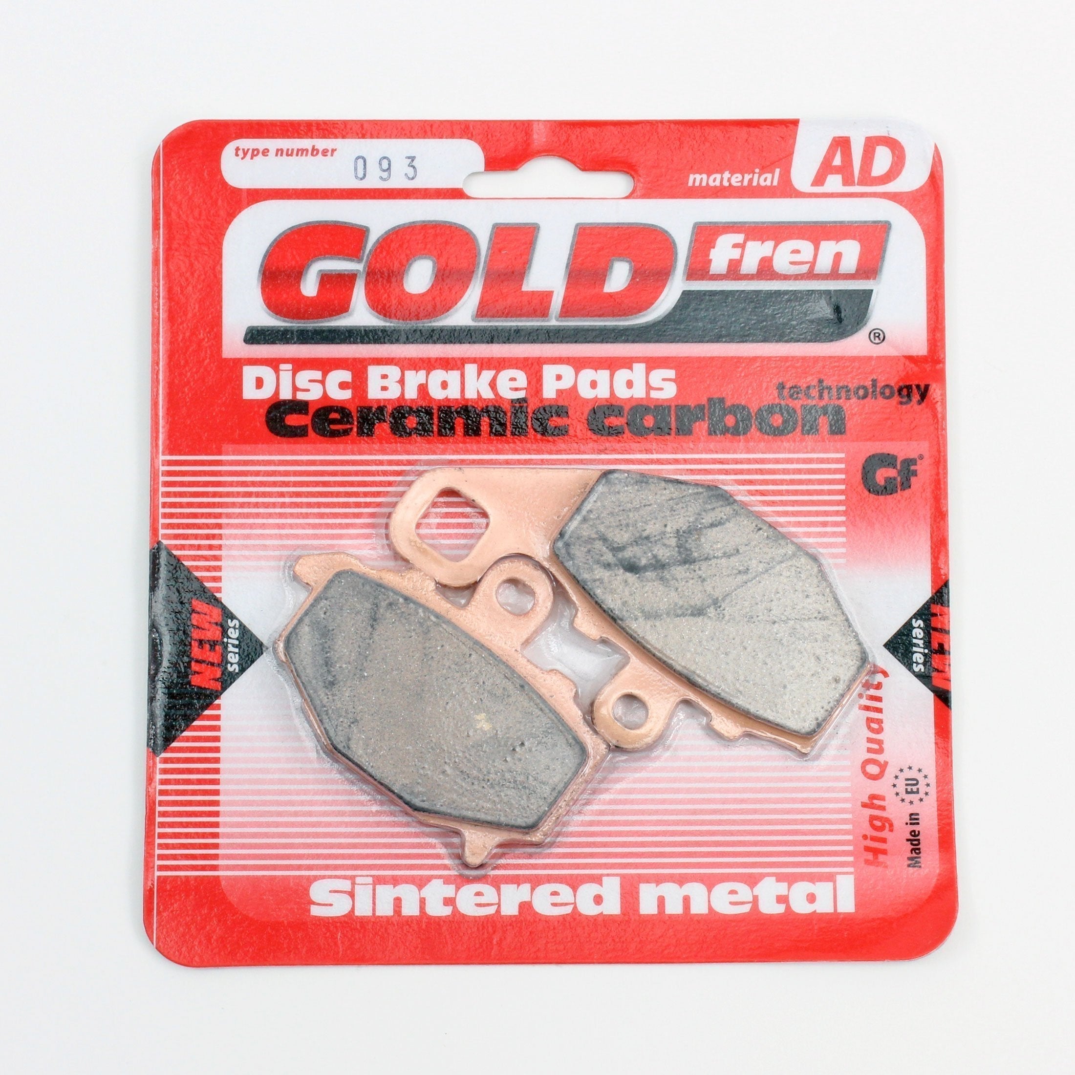 GoldFren Brake Pad Set AD Ceramic  for 2019-2020 Kawasaki Versys 1000:KLZ1000 SE LT+-Front