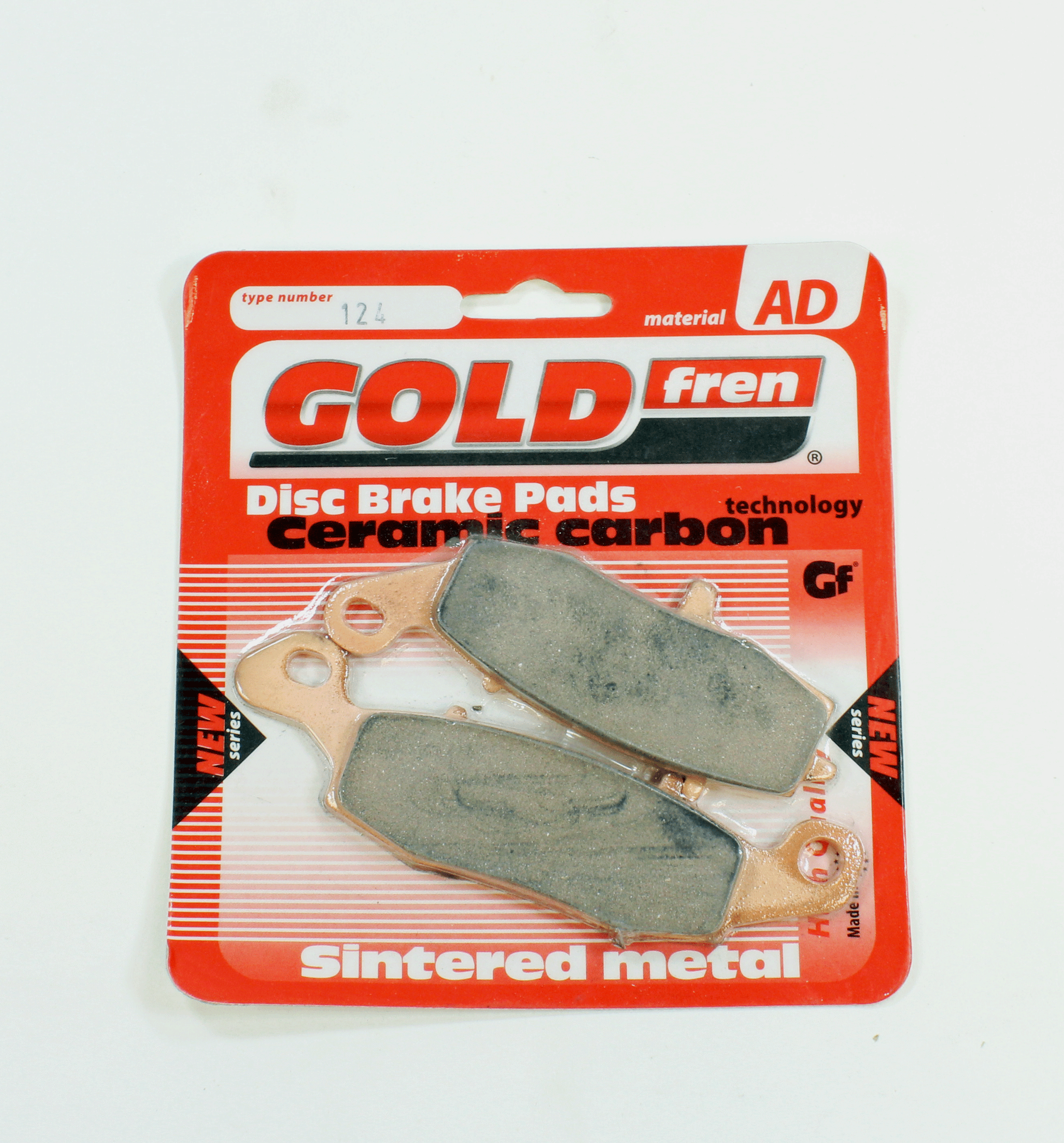 GoldFren Brake Pads AD Ceramic  for 1995-1996 Kawasaki GPz1100:ZX1100E-Front