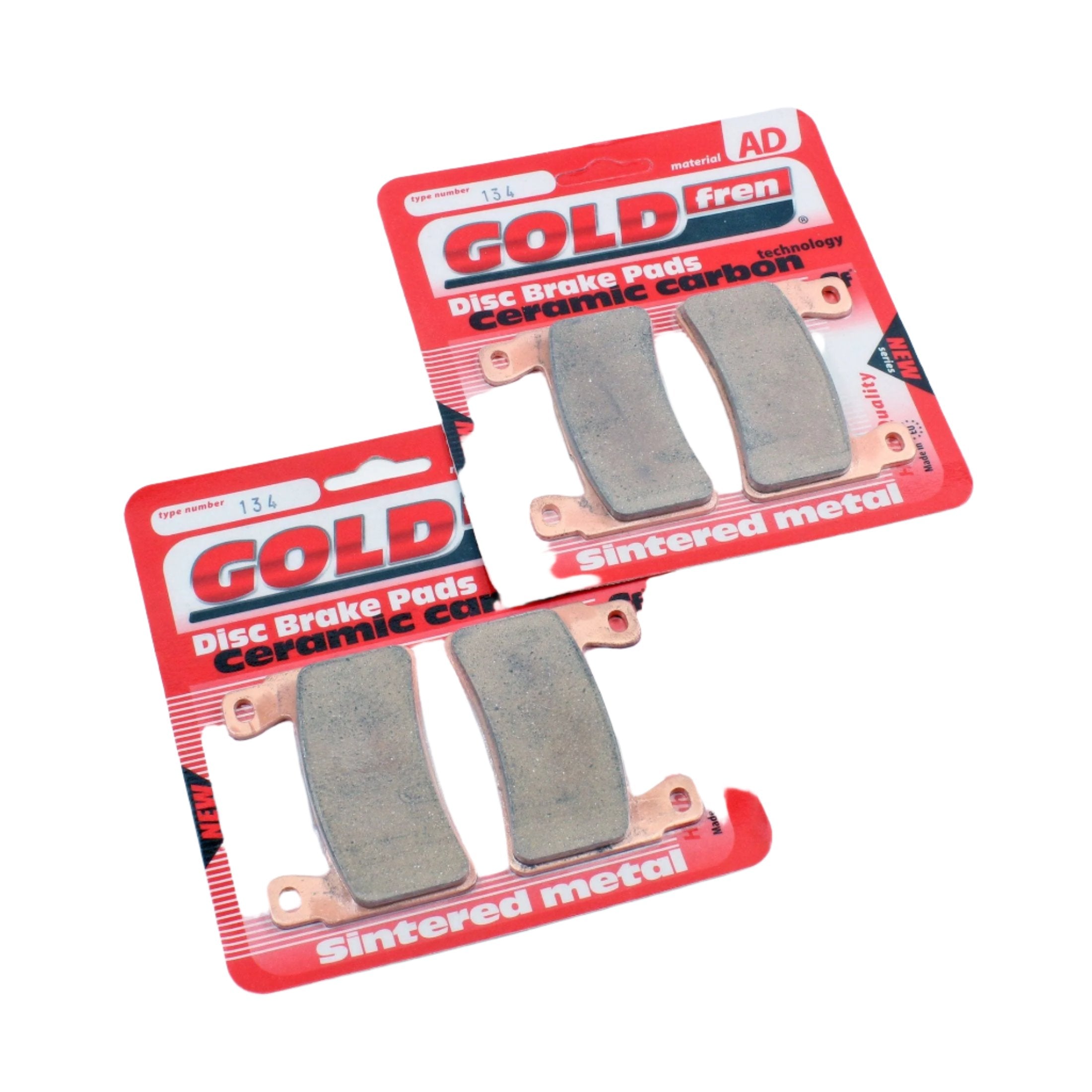 GoldFren Brake Pad Set AD Ceramic  for 2000-2006 Honda RVT1000R:RC51-Front