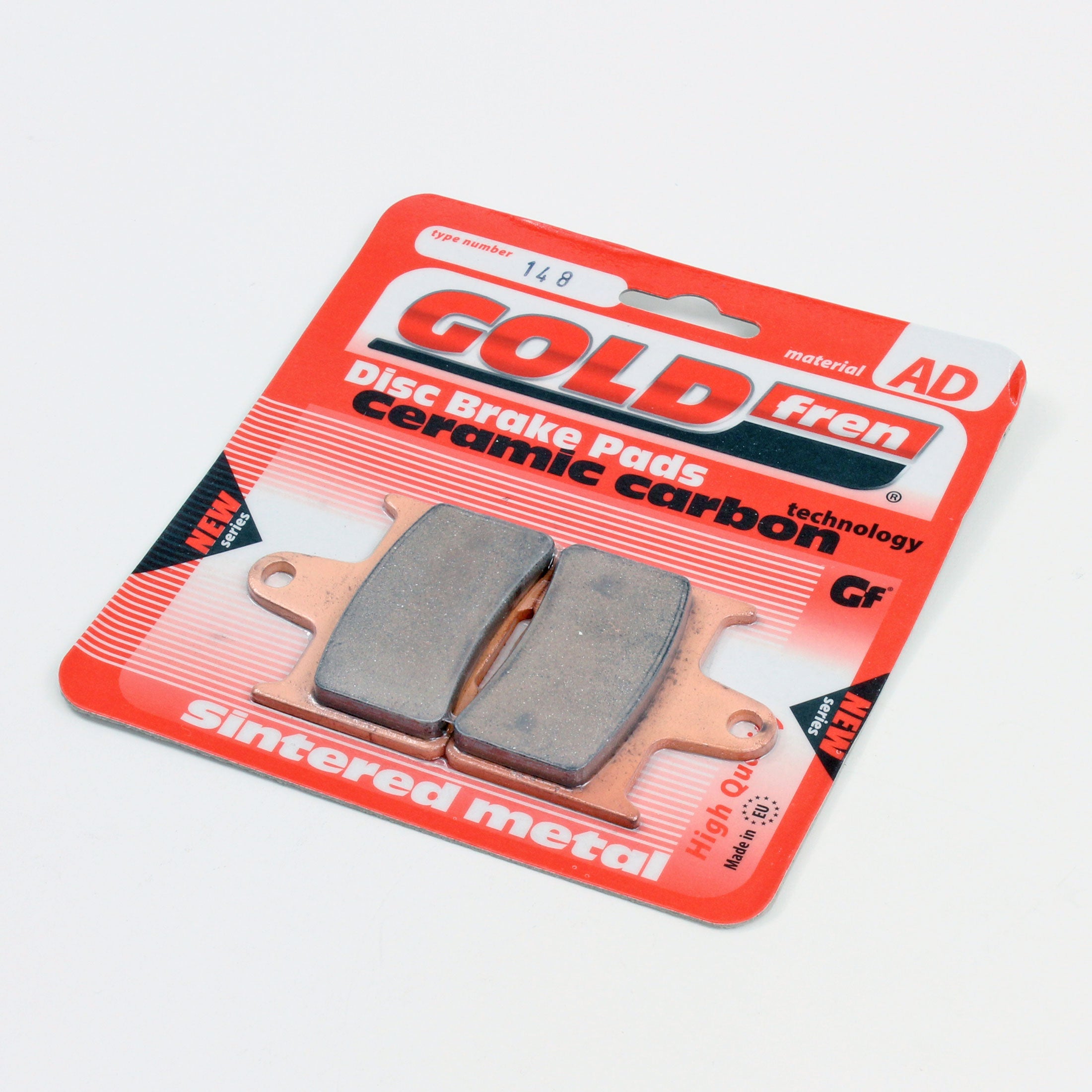 Gold Fren AD-148 Ceramic Brake Pads-1 Pair for Rear calipers