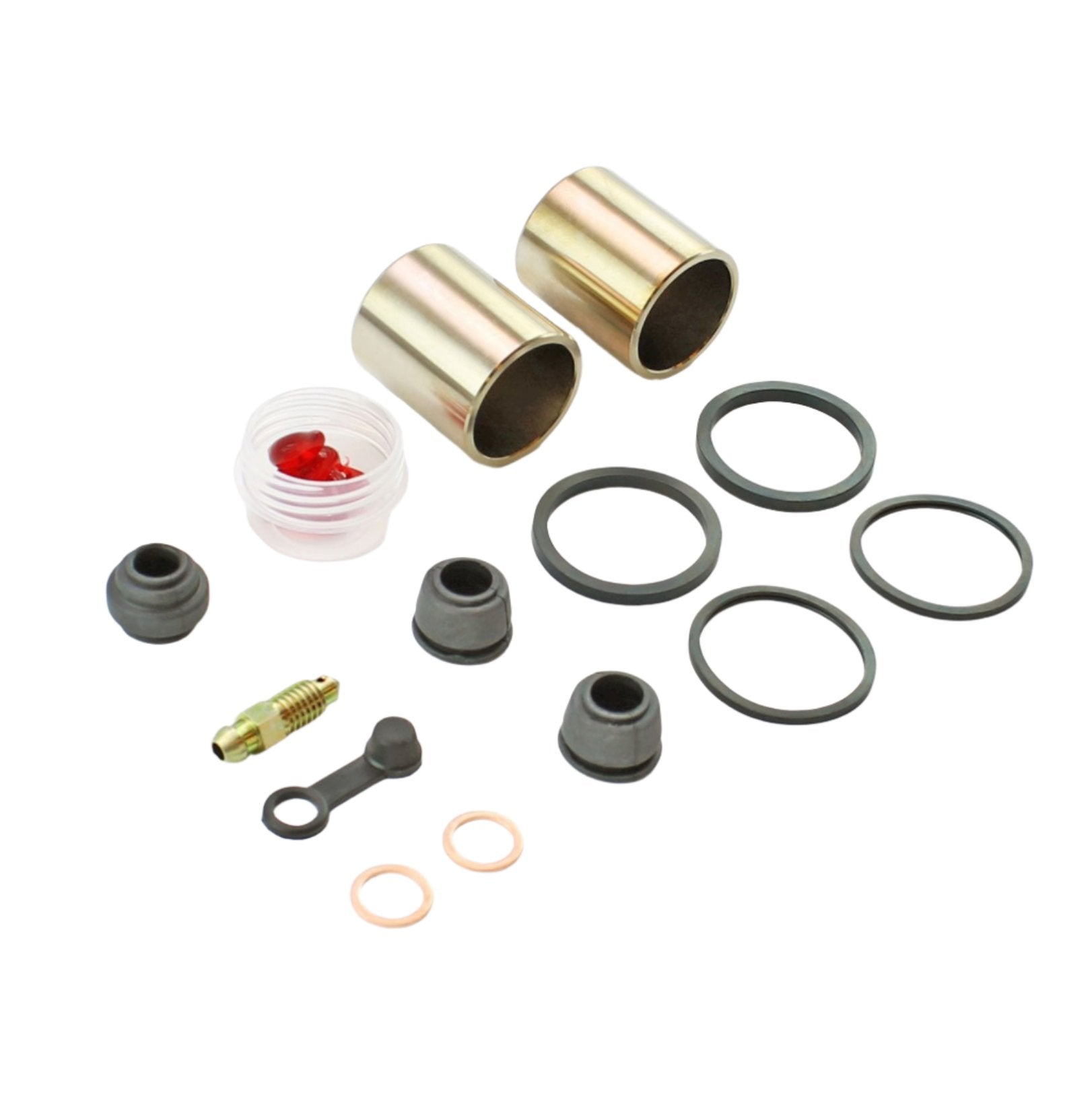 Brake Caliper Seal Kit with OEM Piston  for 1983-1985 Honda Nighthawk 650:CB650SC-Front - for 1 Caliper