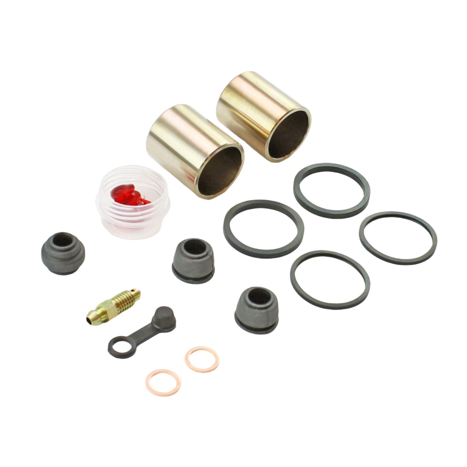 Brake Caliper Seal Kit with OEM Piston  for 1983-1986 Honda V65 Magna:VF1100C-Rear - for 1 Caliper