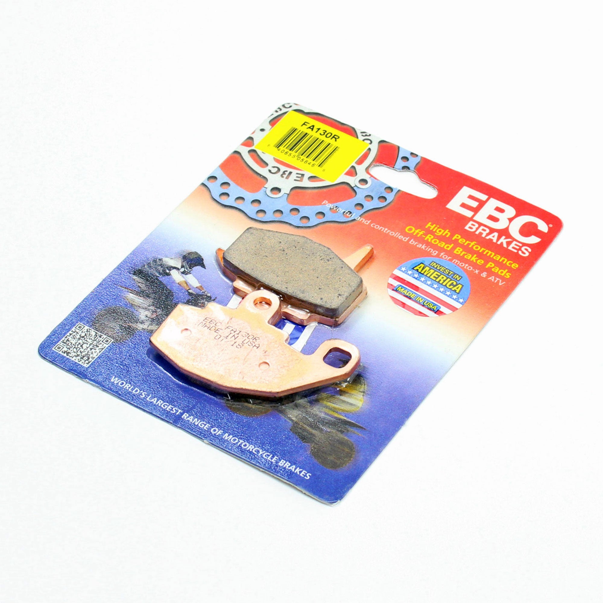 Brakecrafters Brake Pads EBC 130R Series Sintered Brake Pads - 1 Pair