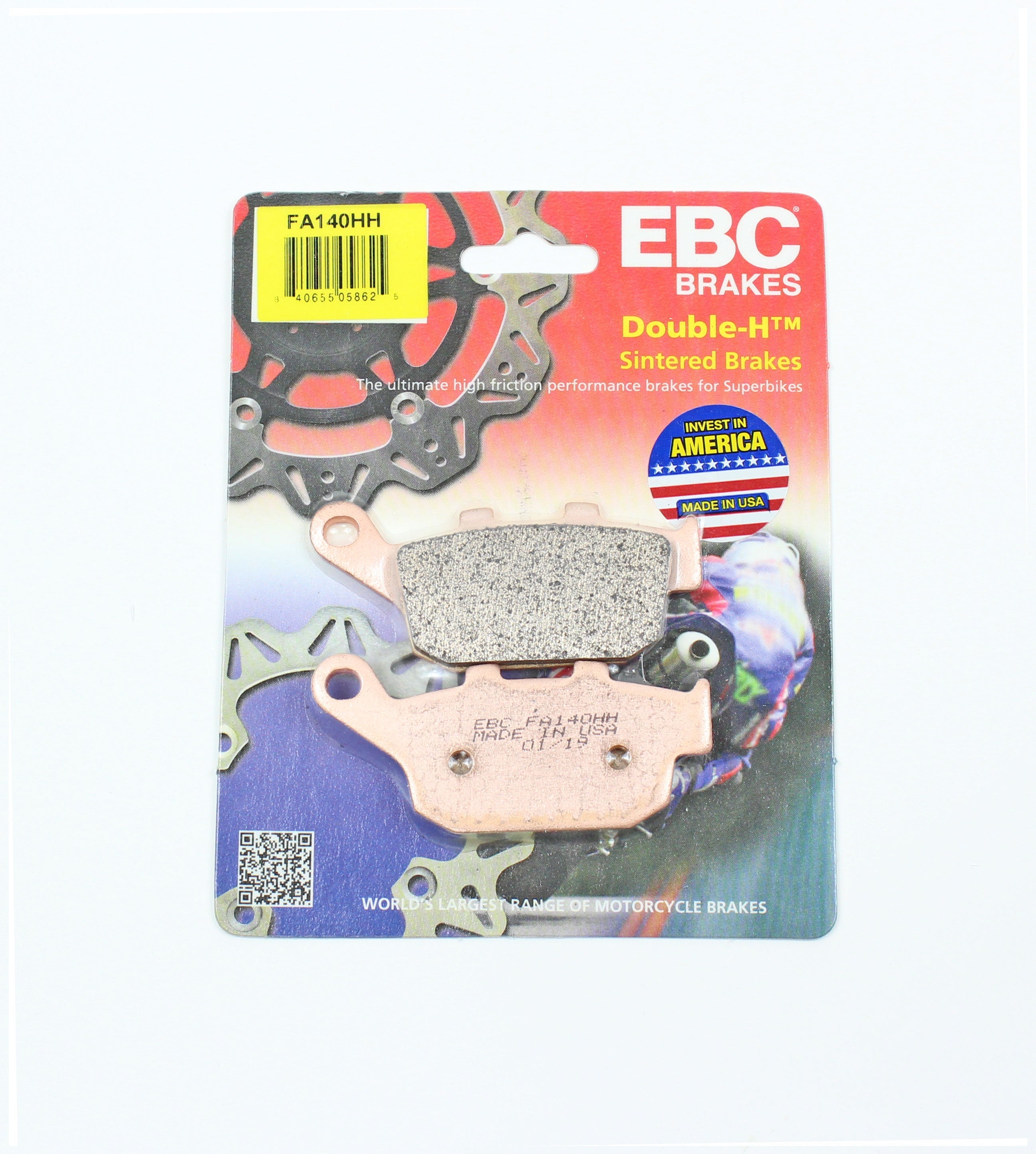 EBC Brake Pads Sintered for 2006-2010 Buell Ulysses:XB12X-Front