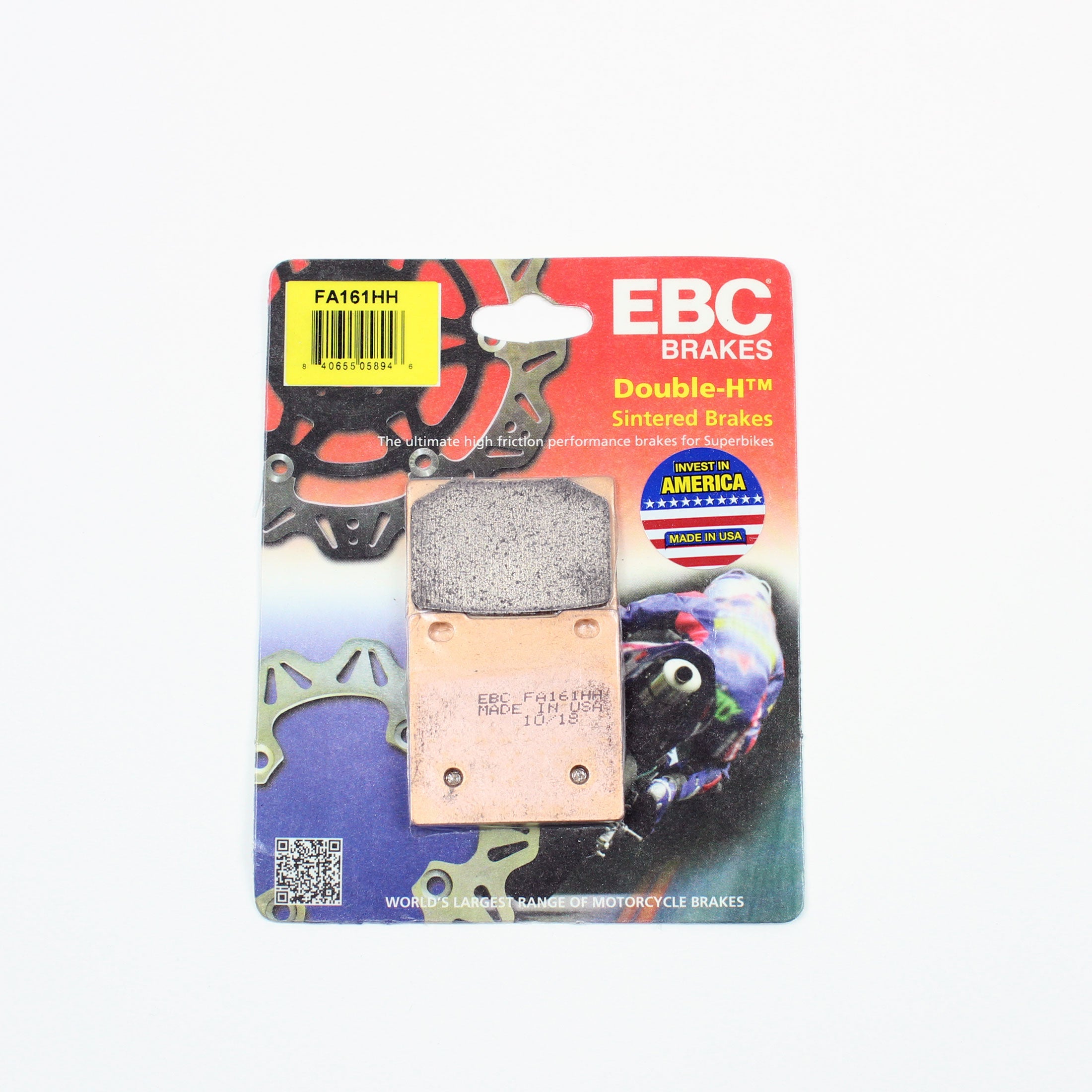 Brakecrafters Brake Pads EBC FA161HH Sintered Brake Pads - 1 Pair