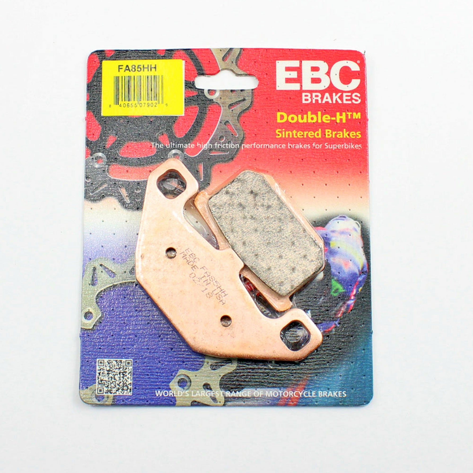 Brakecrafters Brake Pads EBC FA85HH Rated Sintered Brake Pads - 1 Pair