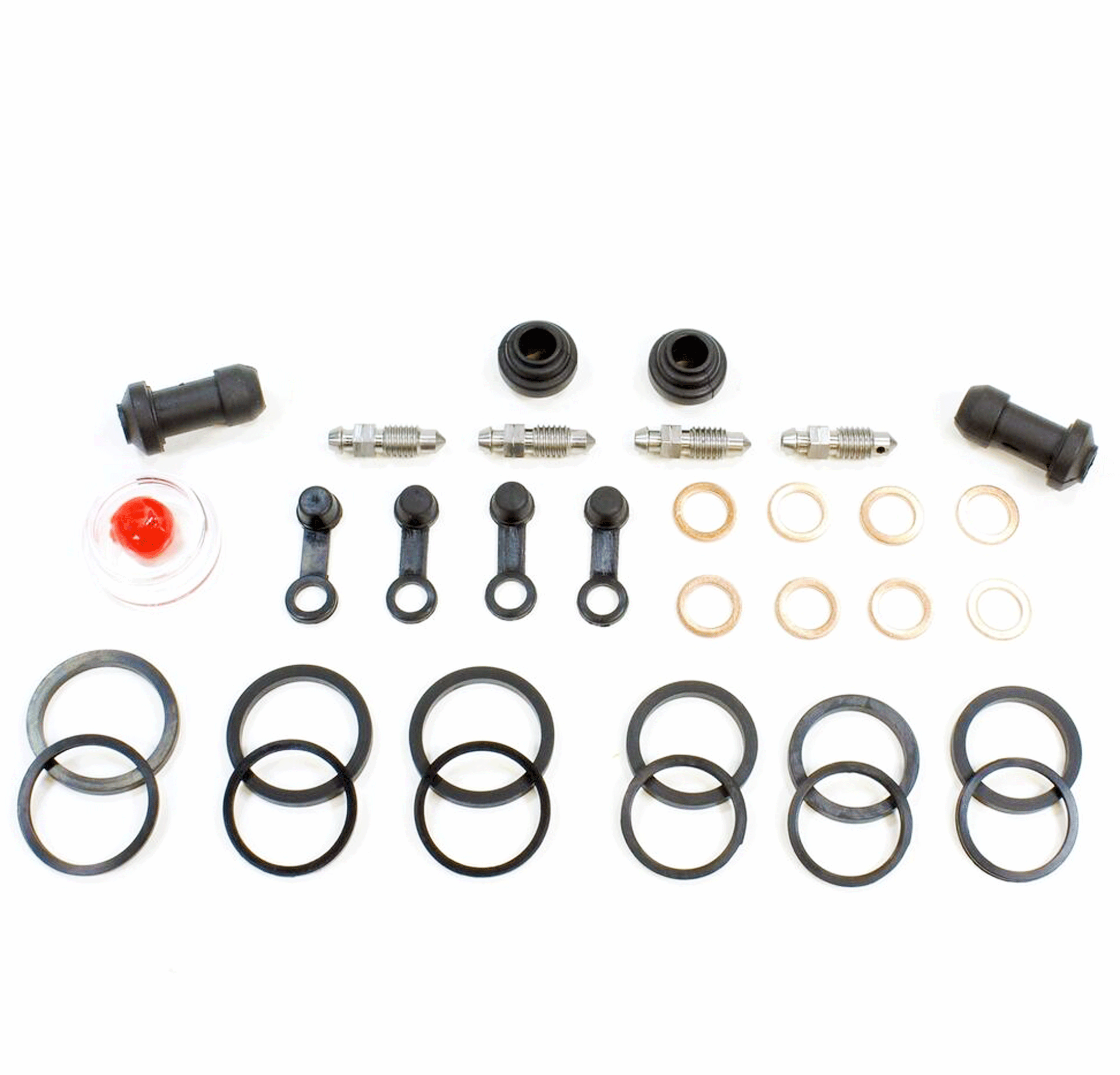 Brake Caliper Seal Kit for 1997-2003 Honda CBR1100XX-Front - for 2 Calipers