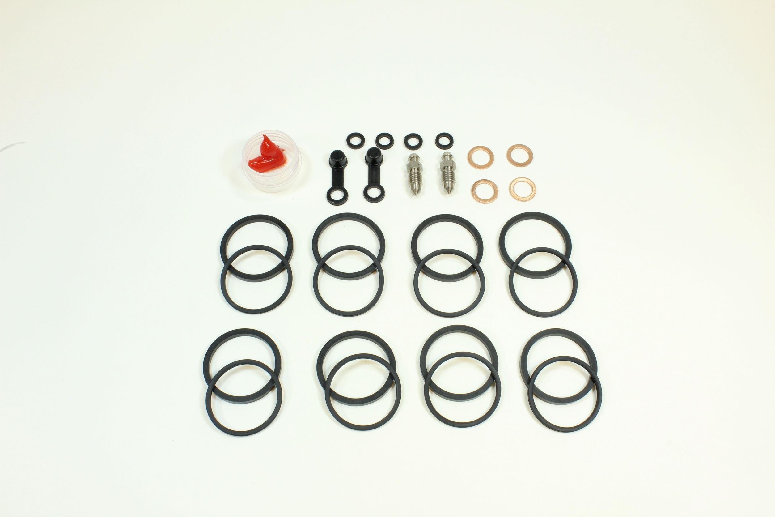 Brake Caliper Seal Kit for 1992 Yamaha FJ1200A:ABS-Front - for 2 Calipers