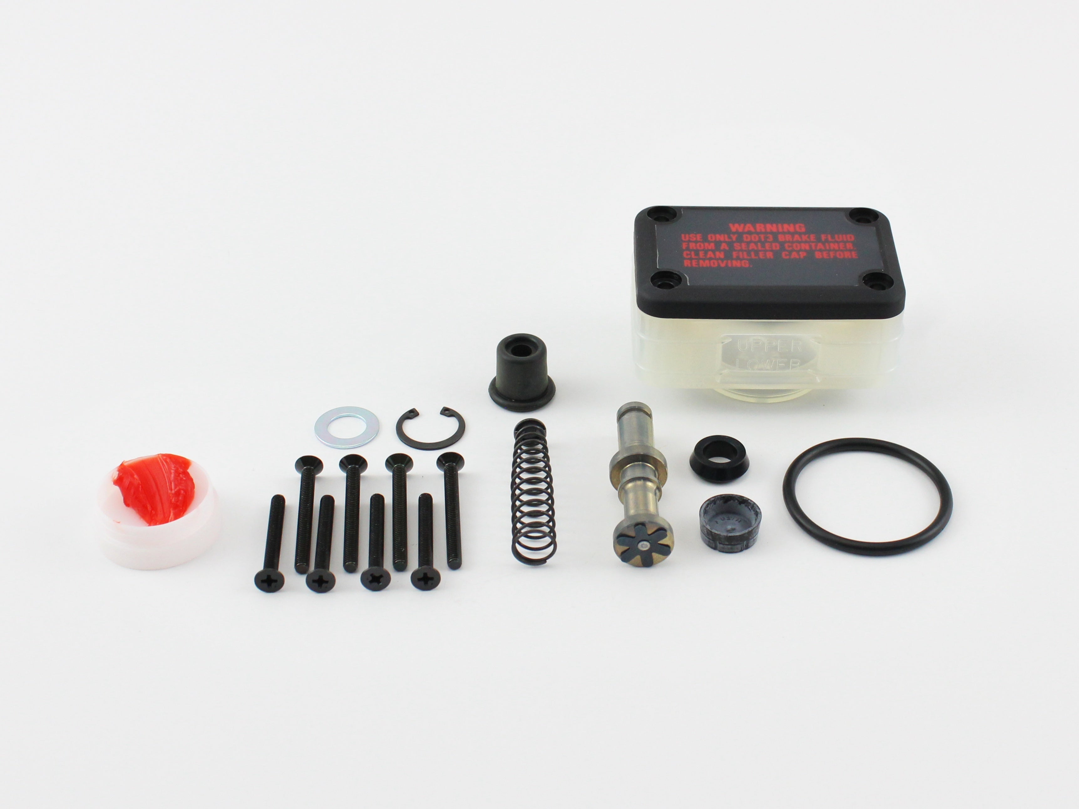 Master Cylinder Kit + Reservoir for 1980-1981 Honda CB900C:Custom-Front