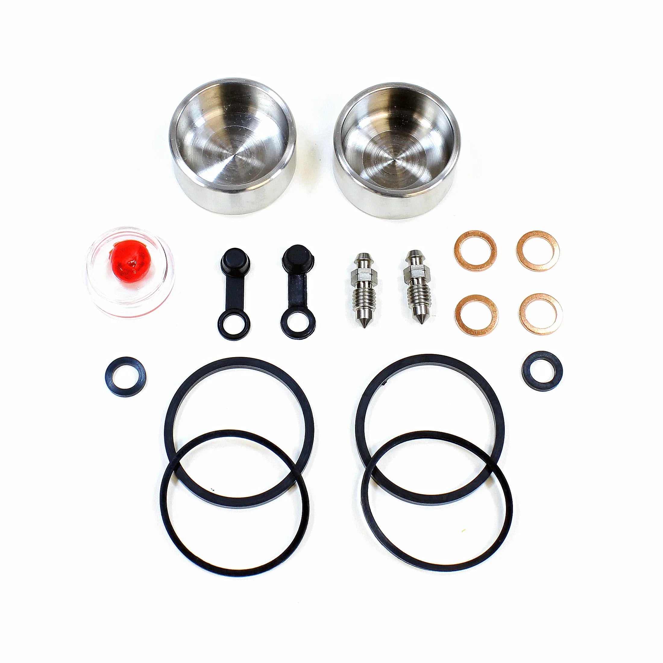 Brake Caliper Seal Kit with OEM Piston  for 1984-1985 Yamaha FJ600-Front - for 1 Caliper