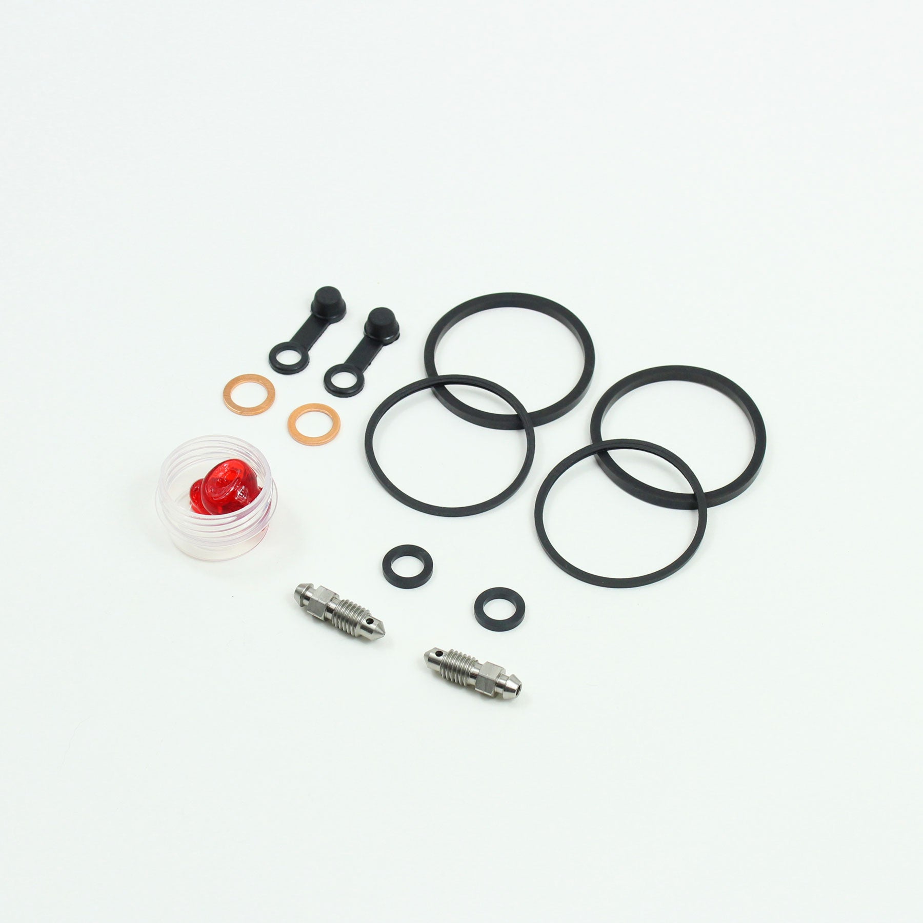 Brake Caliper Seal Kit for 2008-2009 Yamaha V Star 1100:XVS1100AW Classic-Rear - for 1 Caliper