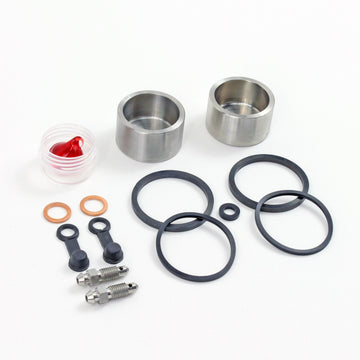 Brake Caliper Seal Kit with Stainless Piston for 1993 Kawasaki Ninja ZX11:ZX1100C-Rear - for 1 Caliper