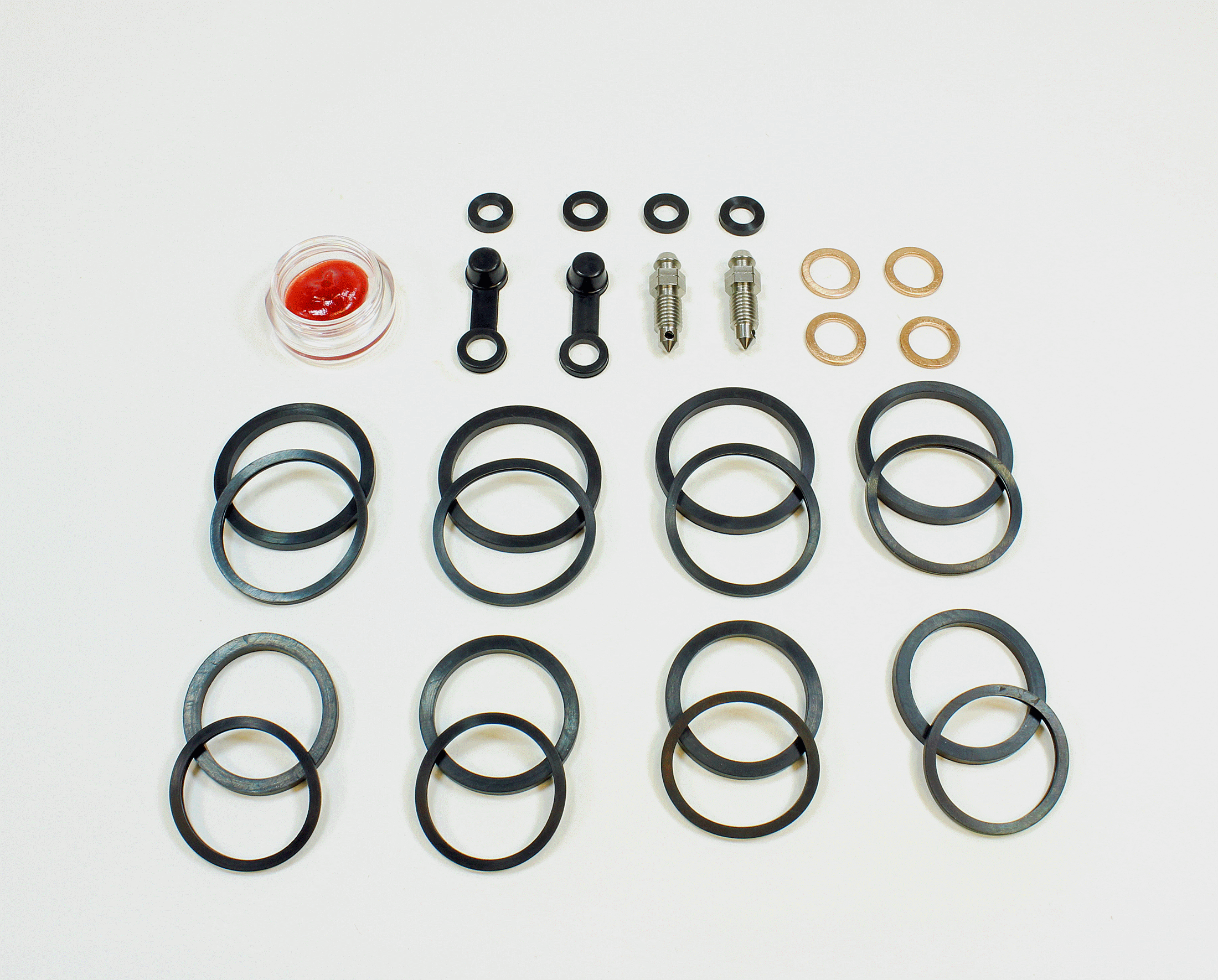 Brake Caliper Seal Kit for 1997-2000 Suzuki GSXR600-Front - for 2 Calipers