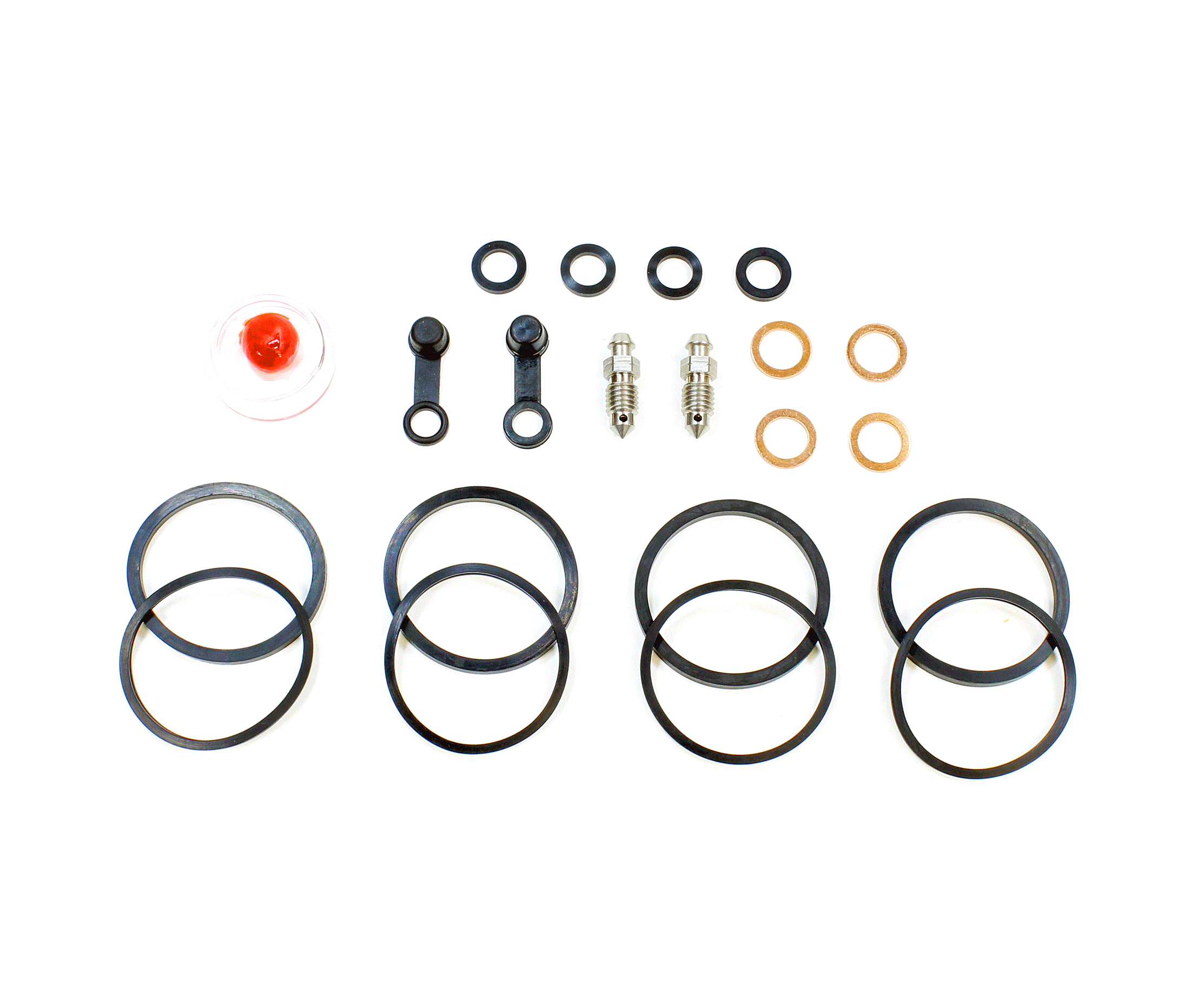 Brake Caliper Seal Kit for 1983-1985 Yamaha Venture Royale:XVZ1200D-Front - for 1 Caliper