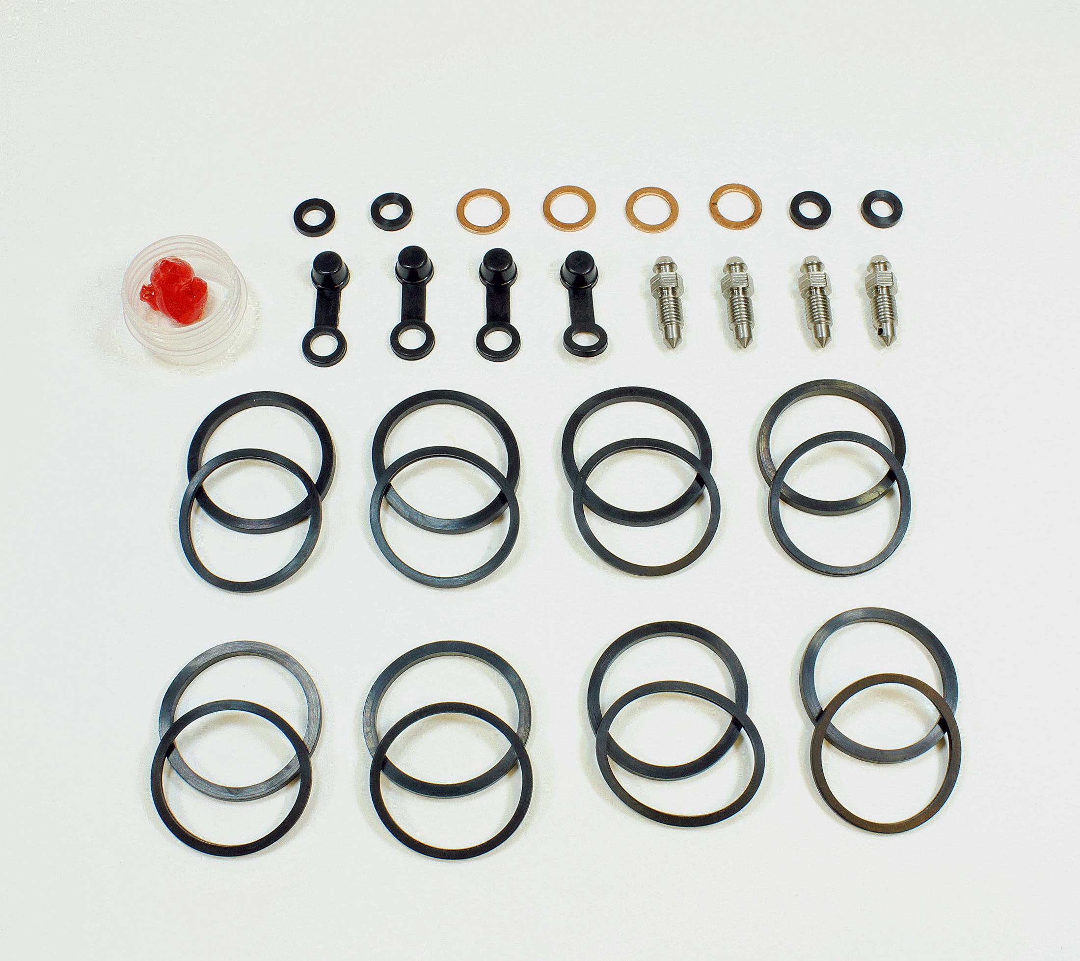 Brake Caliper Seal Kit for 1986-1987 Suzuki GSXR750-Front - for 2 Calipers