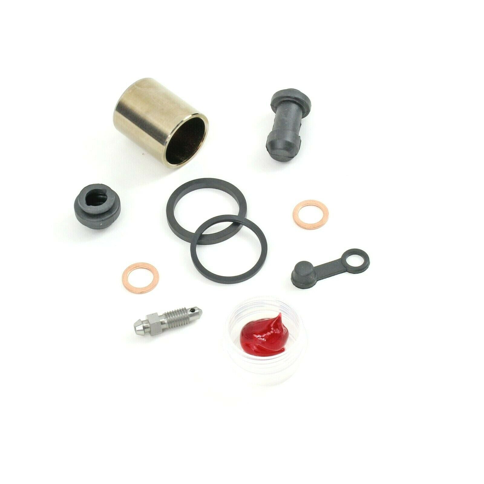 Brake Caliper Seal Kit with OEM Piston  for 1987-2001 Honda CR125R-Rear - for 1 Caliper