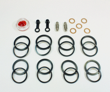 Brake Caliper Seal Kit for 2001-2014 Yamaha FZ1-Front - for 2 Calipers