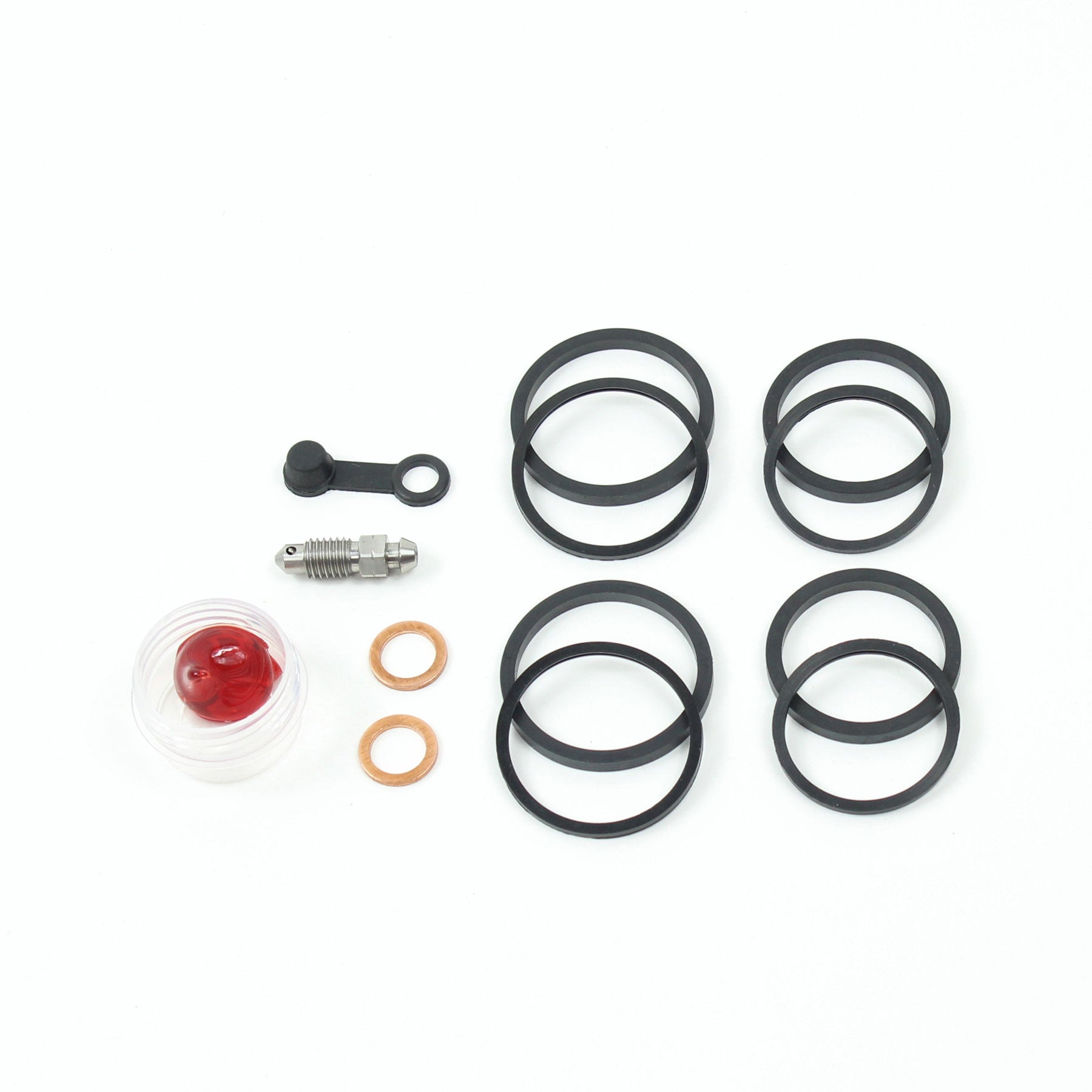 Brake Caliper Seal Kit for 2003 Yamaha Road Star:XV1600ATLE Silverado Limited Ed-Rear - for 1 Caliper