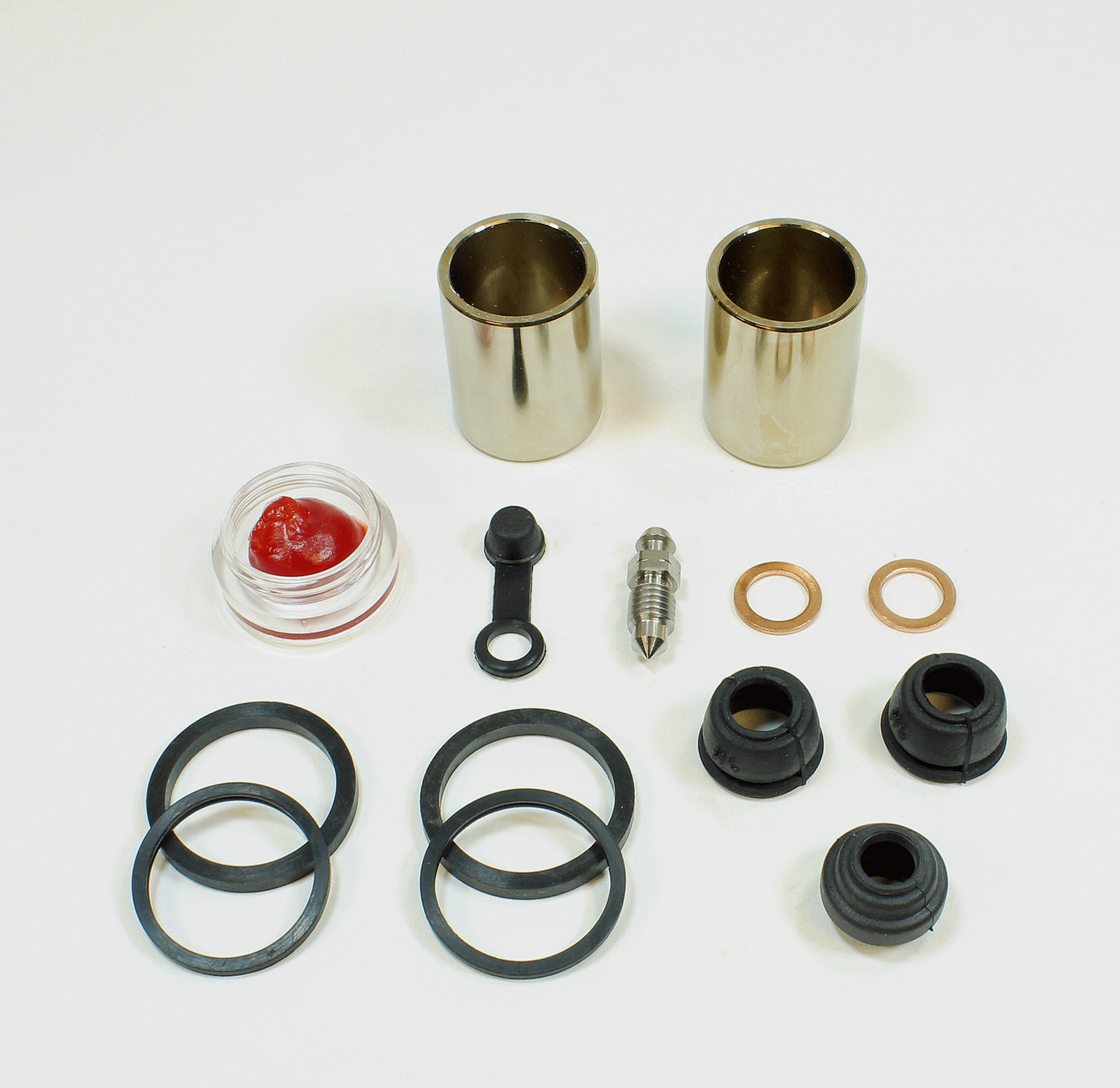 Brake Caliper Seal Kit with OEM Piston  for 1981-1982 Honda CB900F:Super Sport-Rear - for 1 Caliper