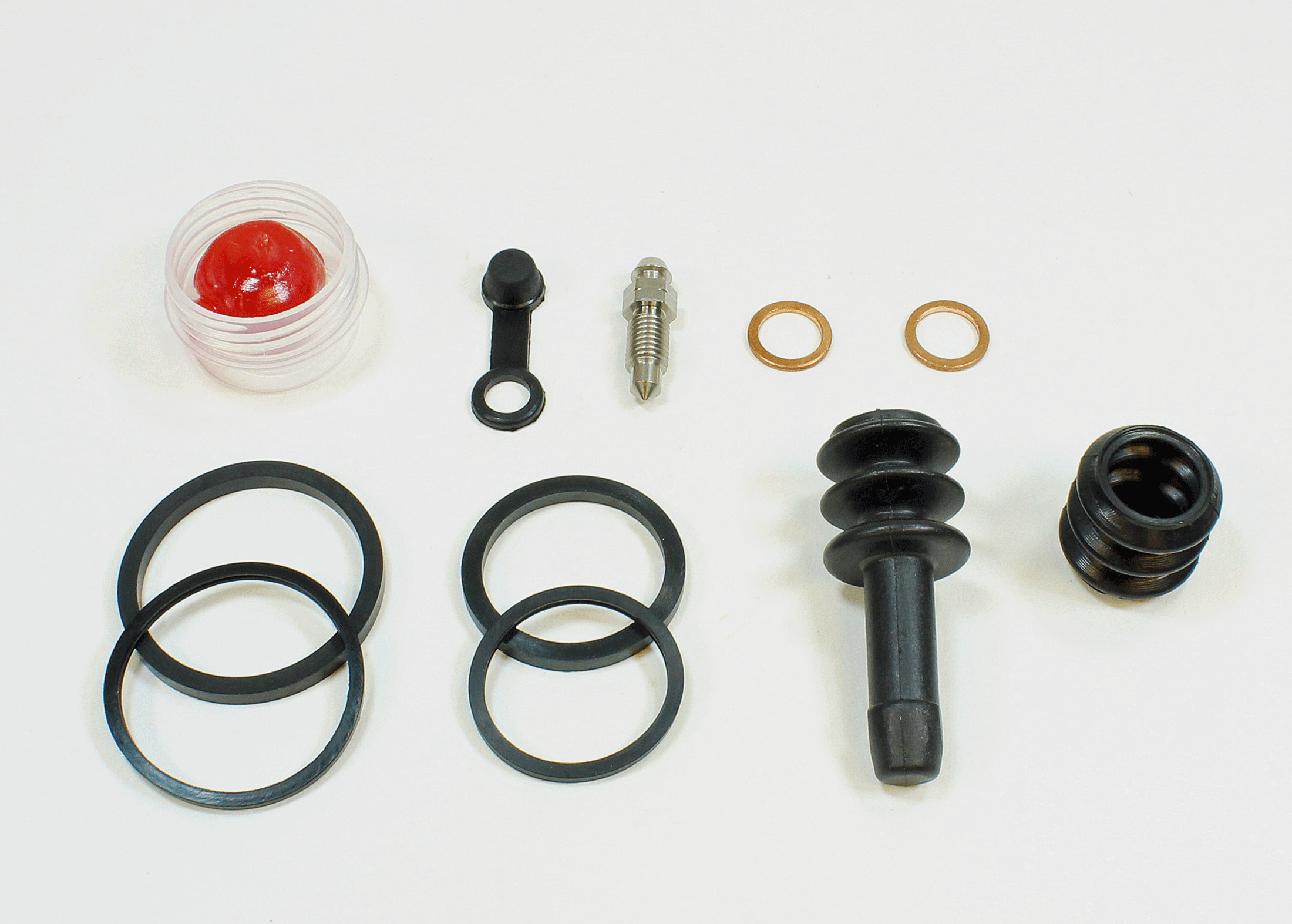 Brake Caliper Seal Kit for 1988-2007 Kawasaki Ninja 250R:EX250F-Front - for 1 Caliper