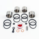 Brake Caliper Seal Kit with Stainless Piston for 2003-2004 Triumph Daytona 600-Front - for 1 Caliper