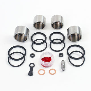 Brake Caliper Seal Kit with Stainless Piston for 2004-2009 Triumph Rocket III-Front - for 1 Caliper