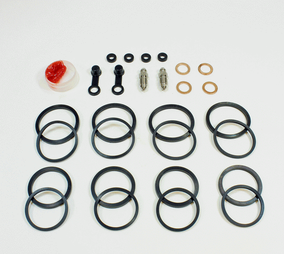 Brake Caliper Seal Kit for 2003-2004 Triumph Daytona 600-Front - for 2 Calipers