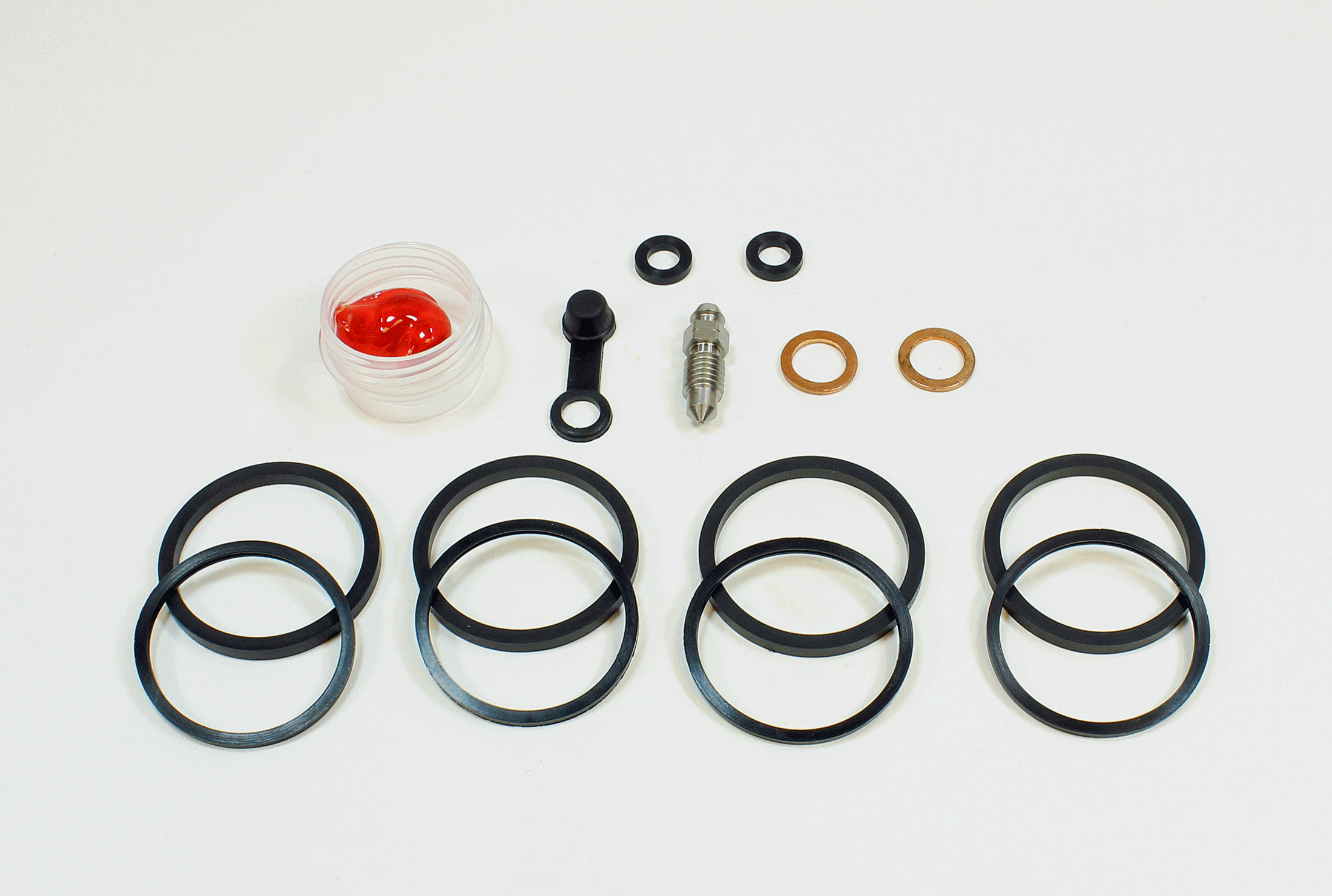 Brake Caliper Seal Kit for 1989 Yamaha Venture Royale:XVZ1200D-Rear - for 1 Caliper