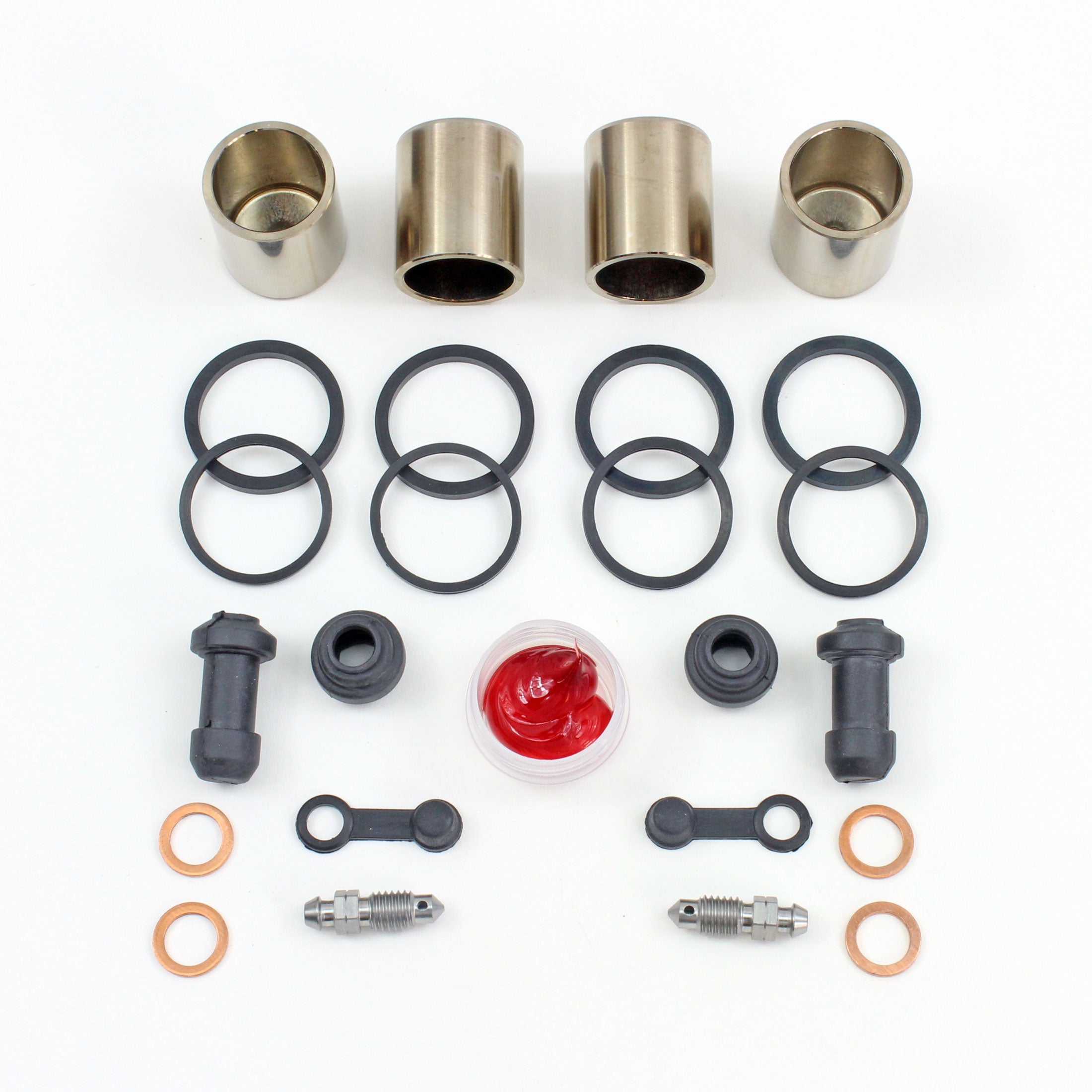 Brake Caliper Seal Kit with OEM Piston  for 2003 Honda ST1100P:Police-Front - for 2 Calipers