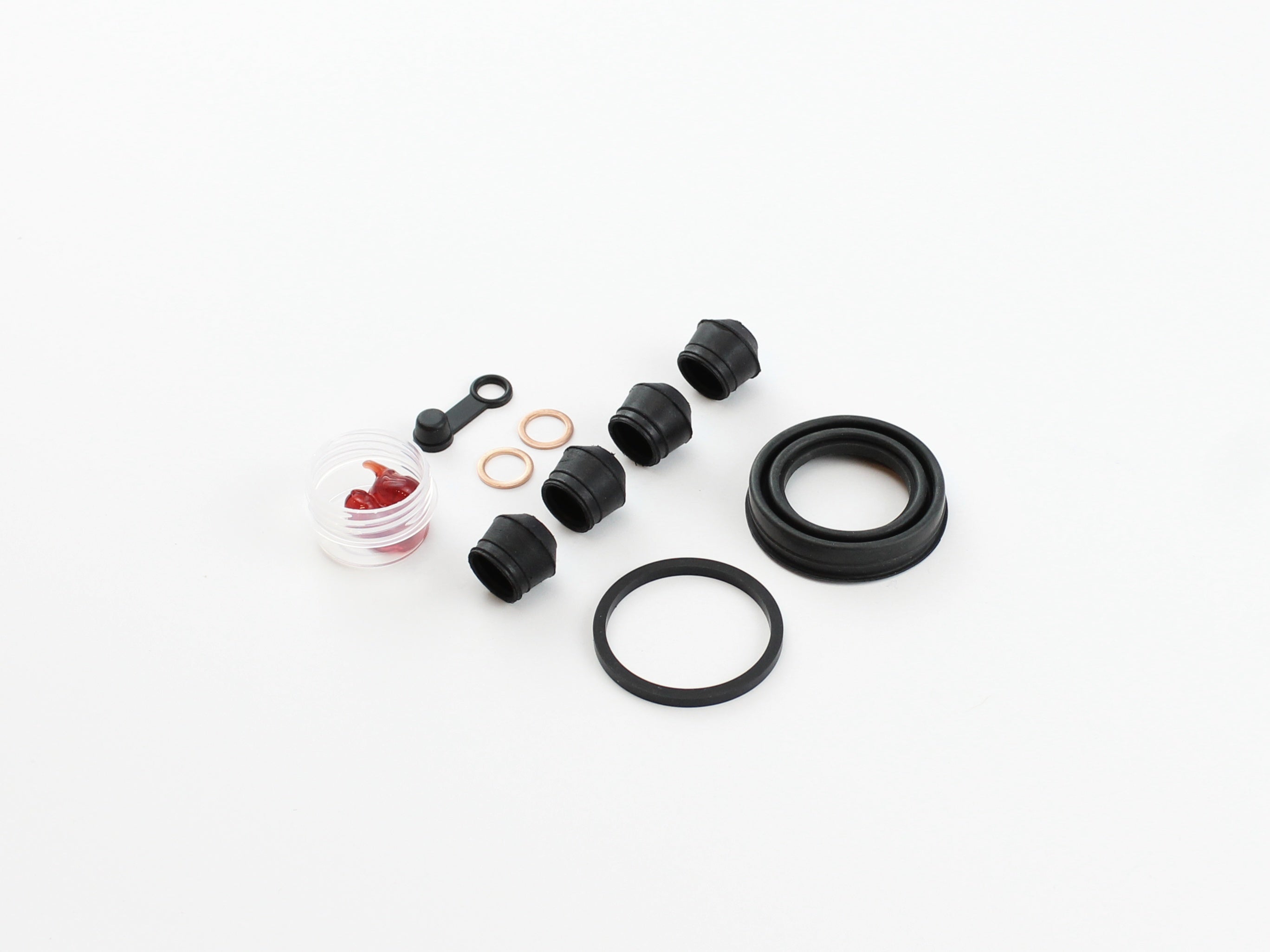 Brake Caliper Seal Kit for 1979-1981 Honda CM400A:Hondamatic-Front - for 1 Caliper