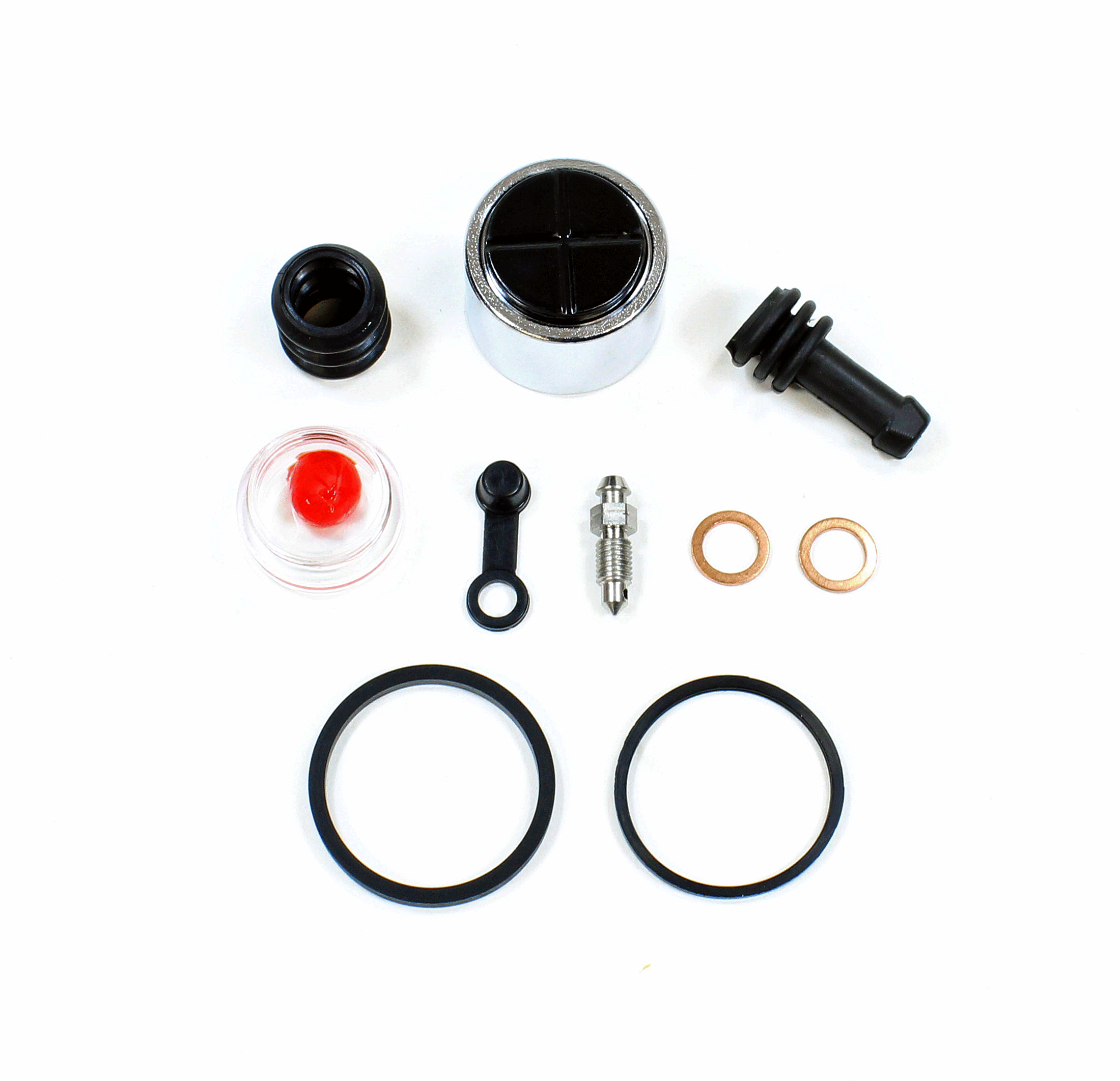 Brake Caliper Seal Kit for 2003-2006 Kawasaki Ninja ZX6R:ZX636C-Rear - for 1 Caliper