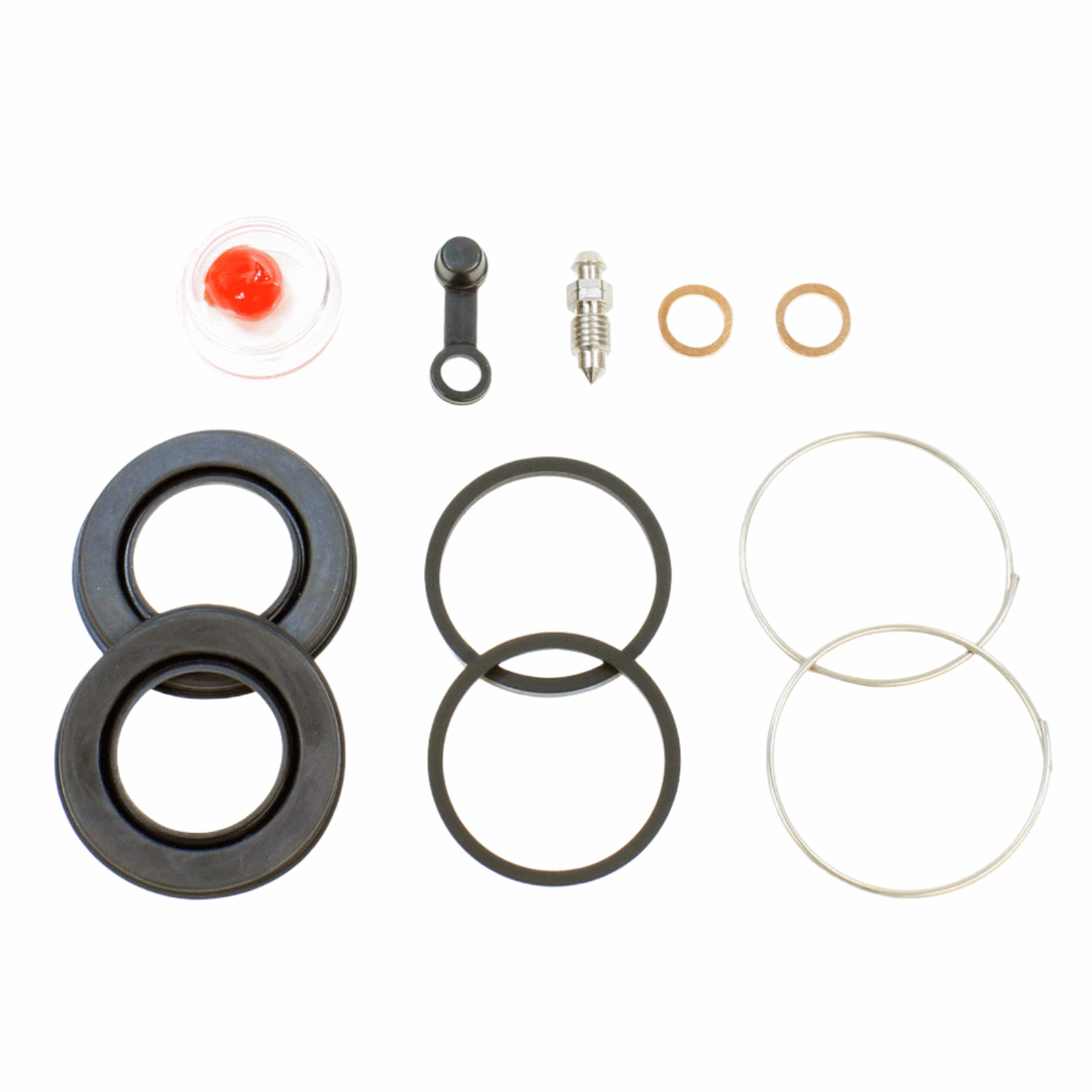 Brake Caliper Seal Kit for 1976 Honda Goldwing 1000:GL1000LTD Limited-Rear - for 1 Caliper