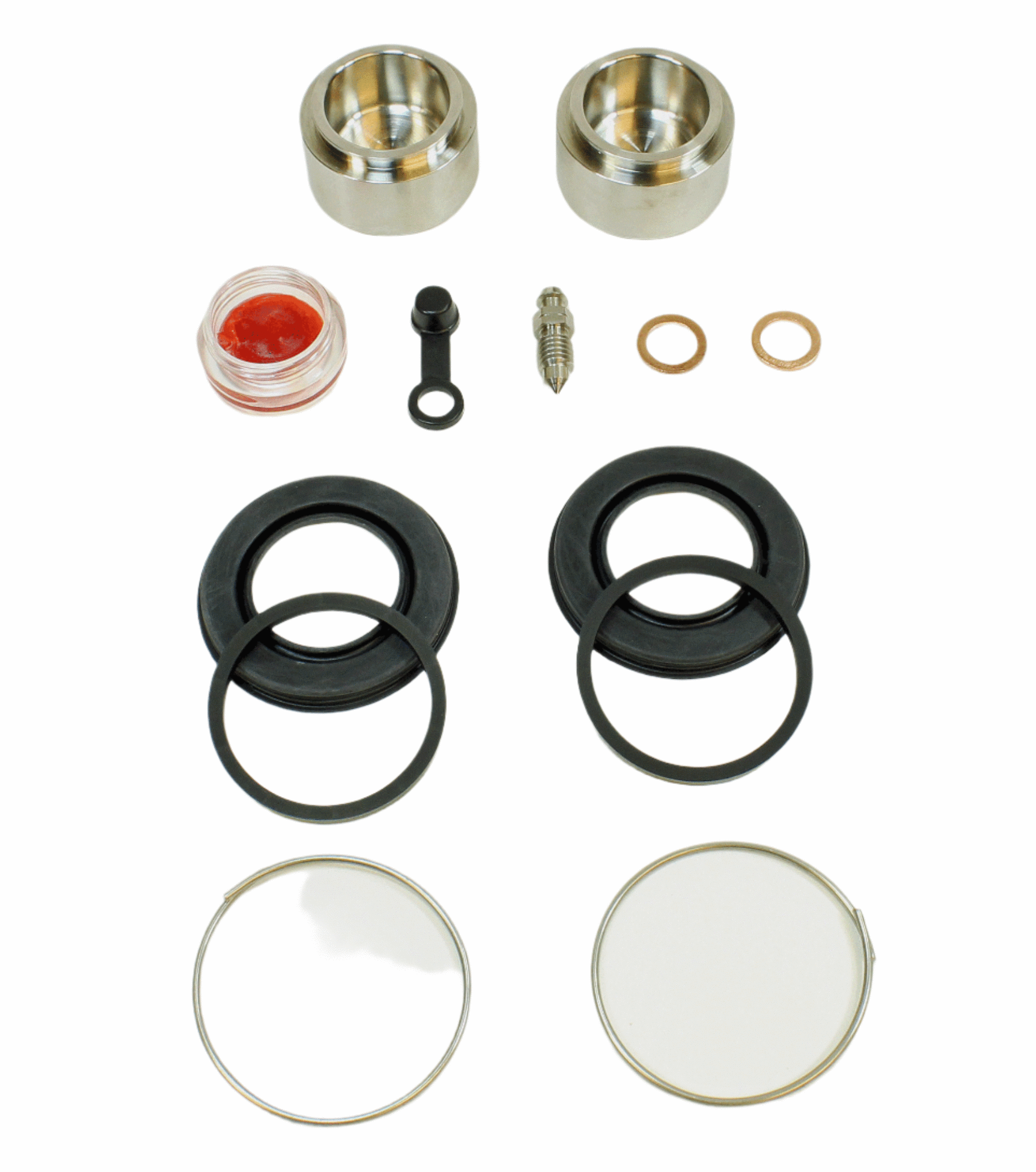 Brake Caliper Seal Kit for 1976 Honda Goldwing 1000:GL1000LTD Limited-Rear - for 1 Caliper